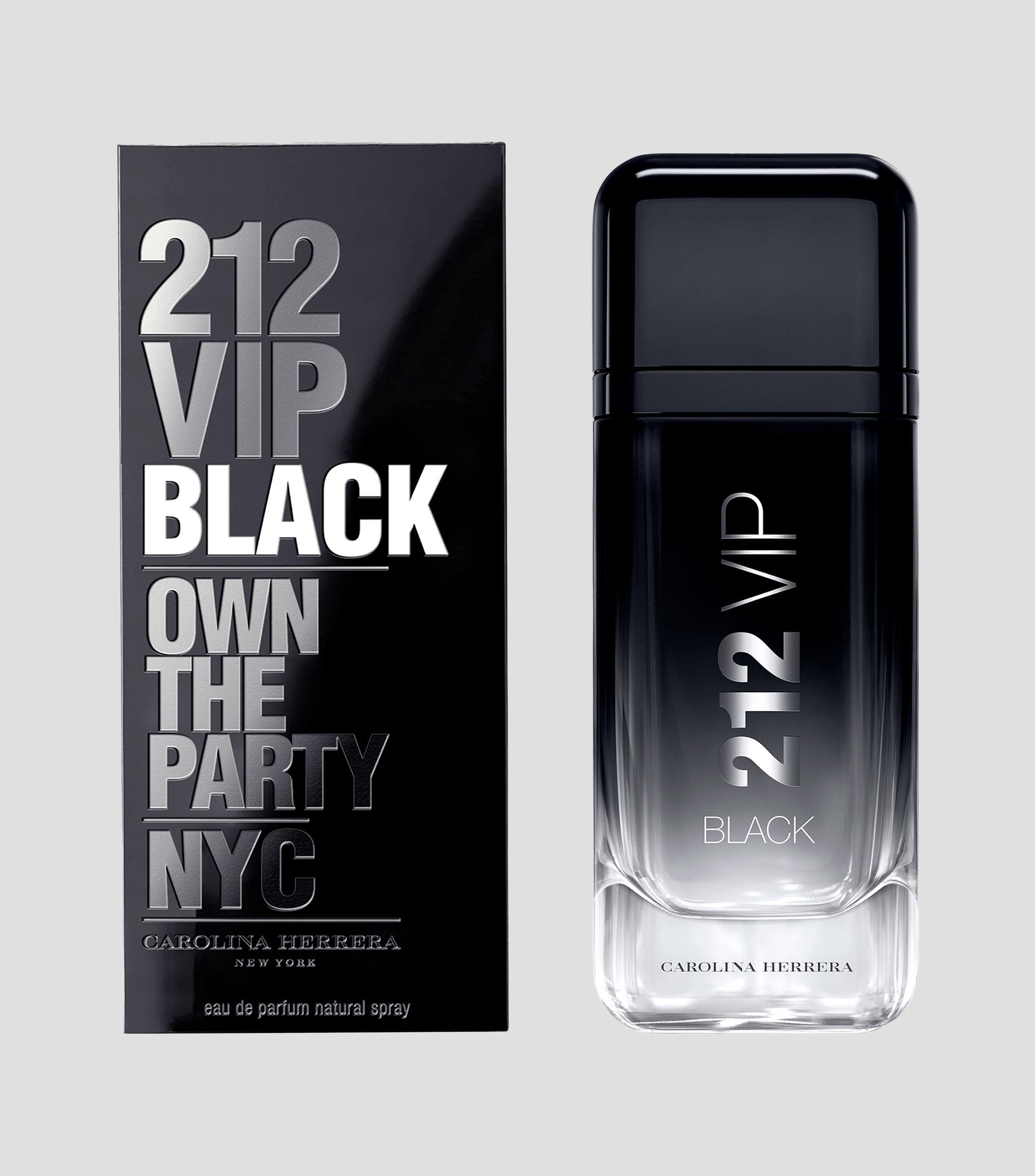 Perfume, 212 Vip Men Black Eau de Parfum, 200 ml Hombre