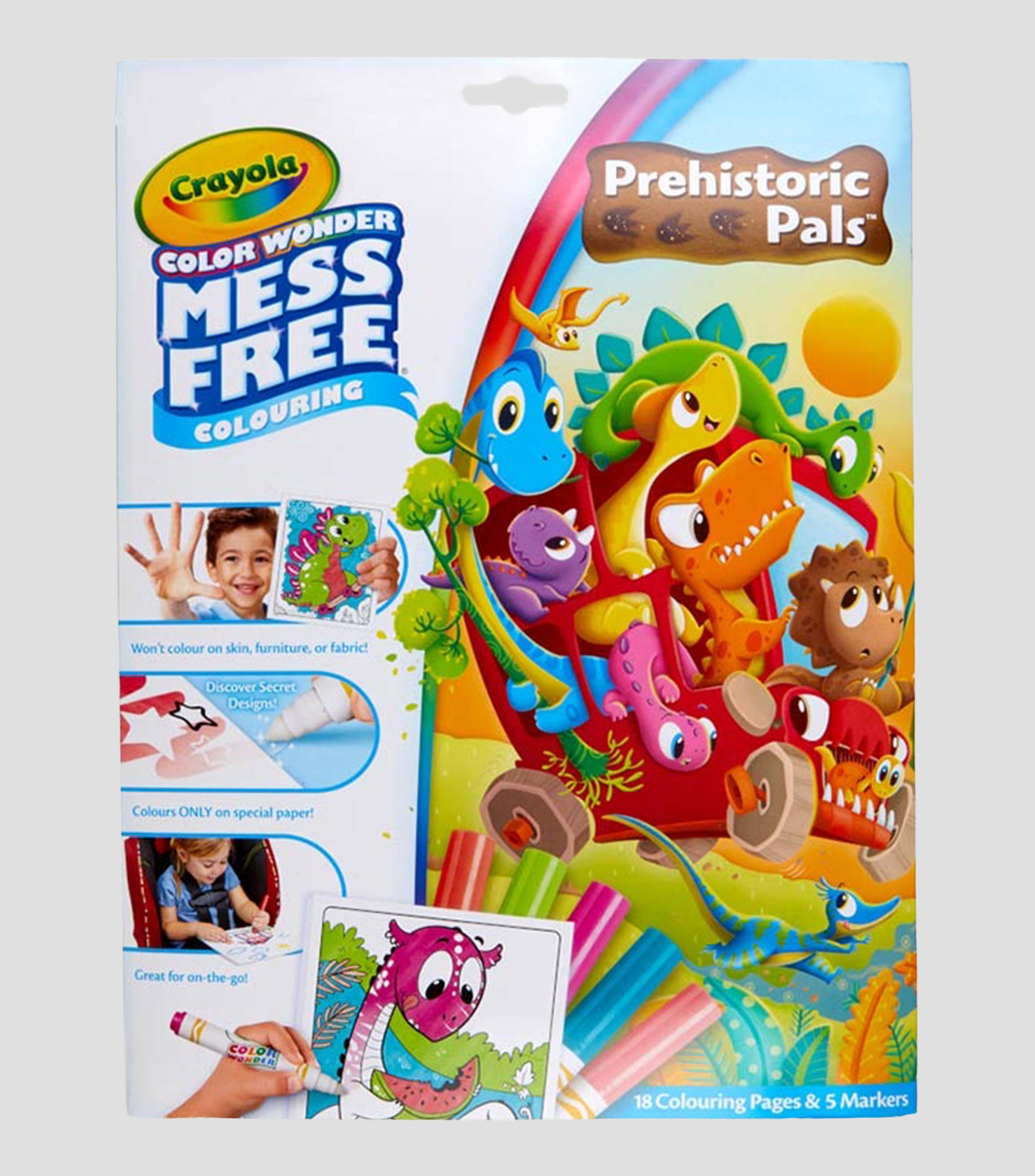 Set para Colorear Color Wonder Prehistoric Pals 23 Piezas