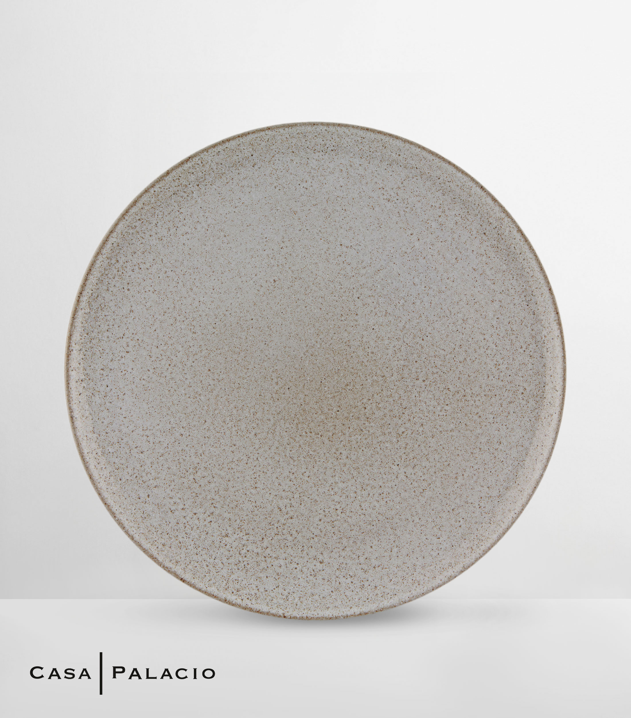 Plato de presentacion Imperfect White