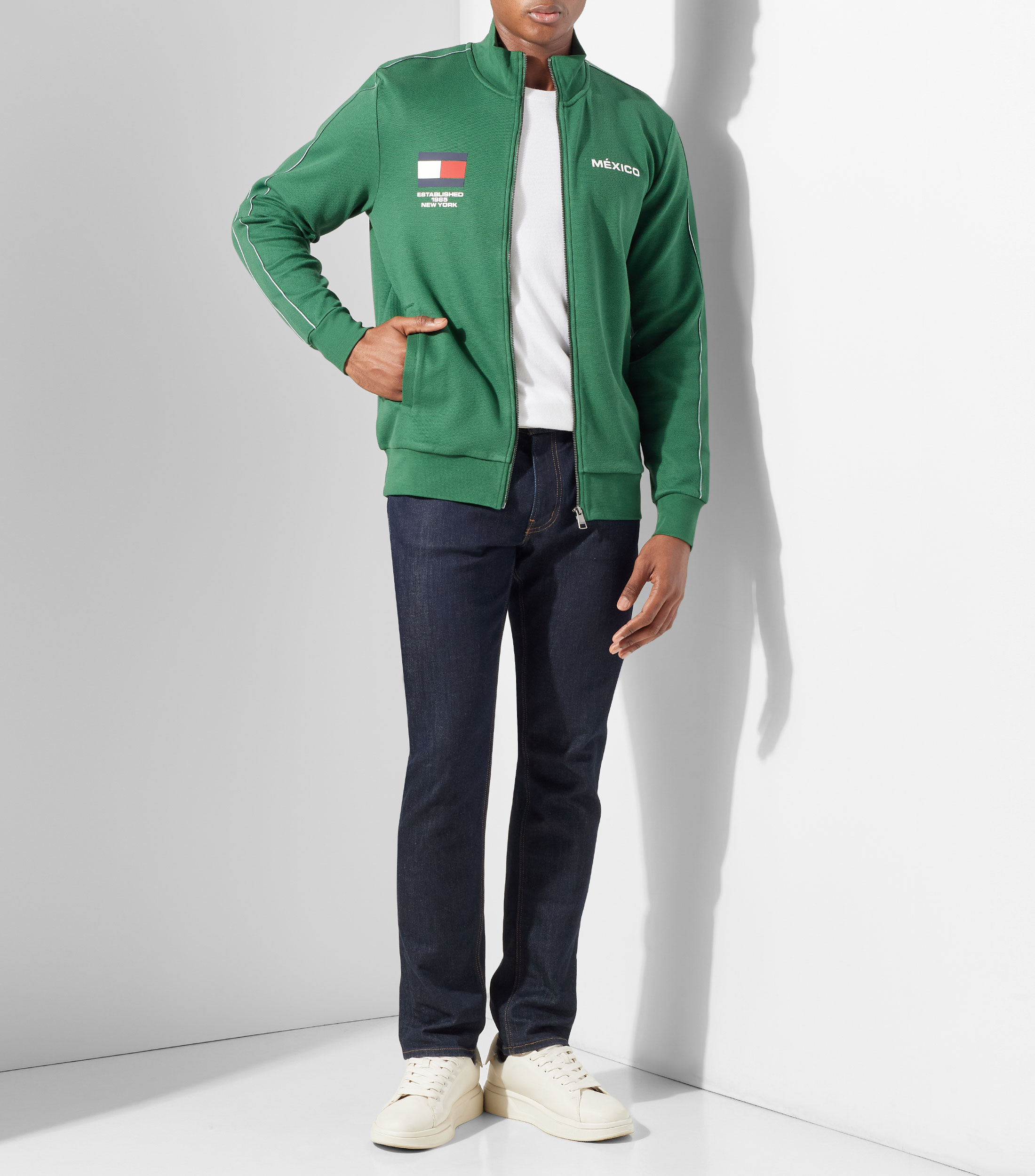 Sudadera con cierre Countries Hombre