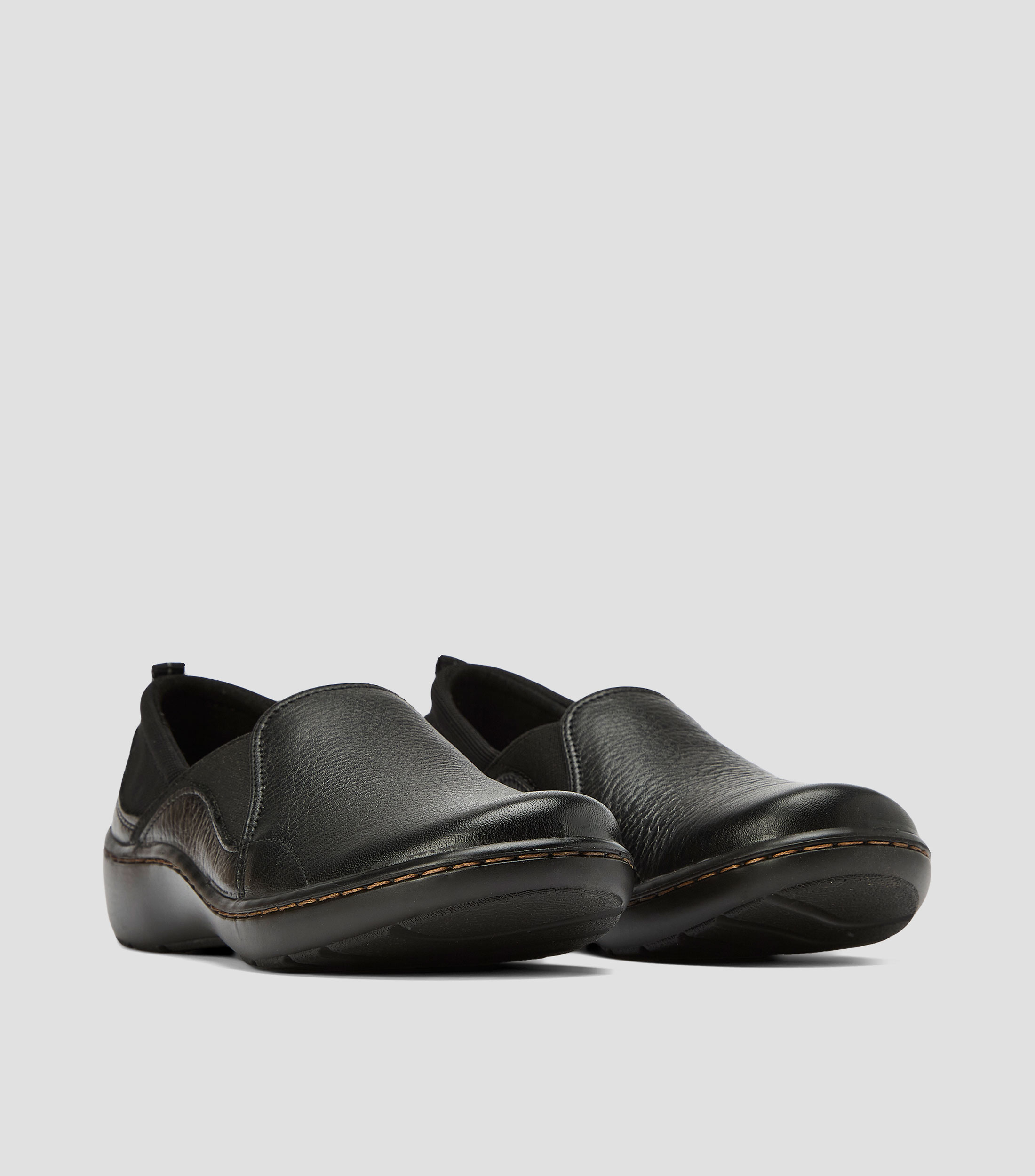 Mocasines Koral en piel vacuna lisos Mujer