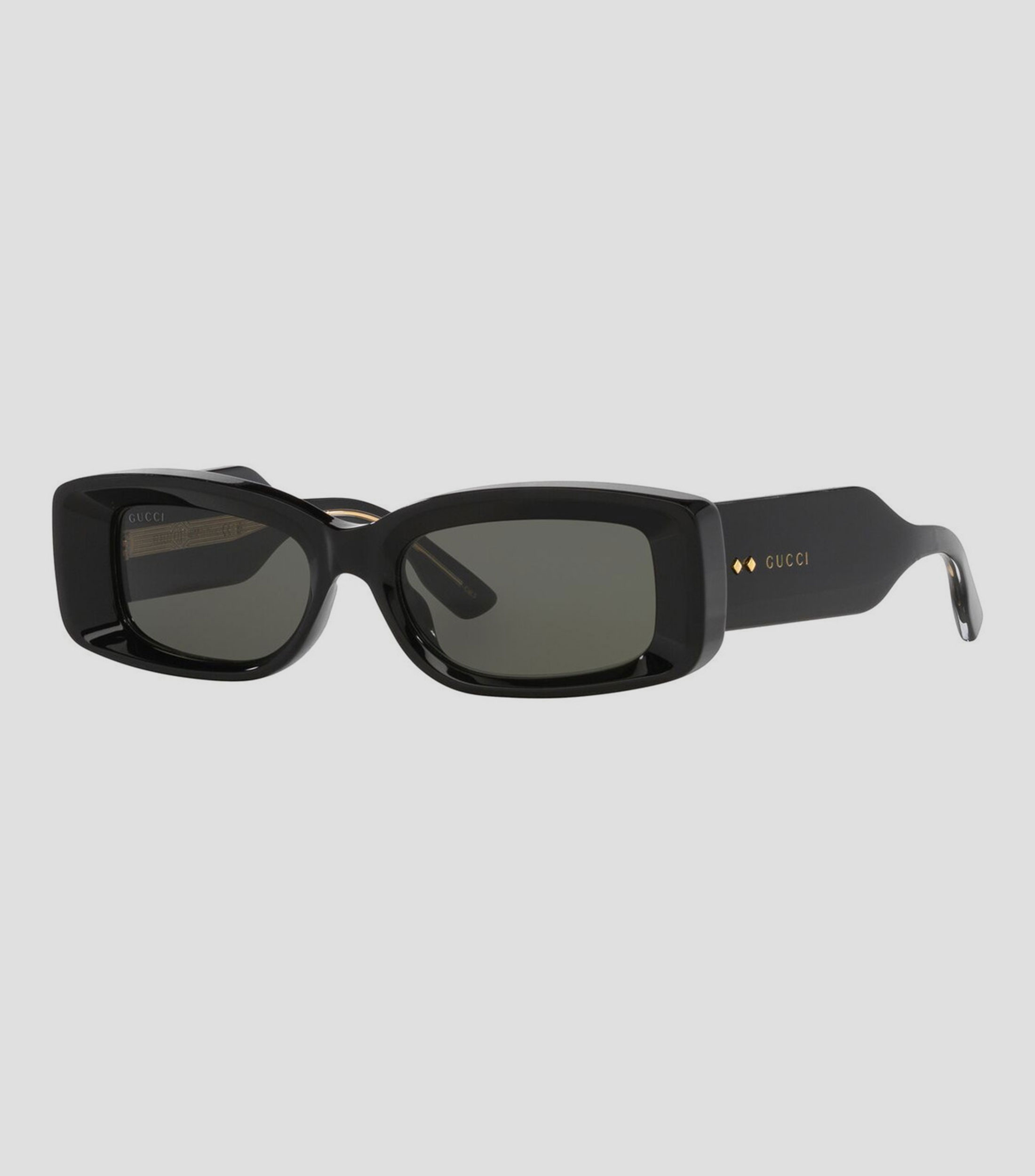 Lentes de sol Rectangulares Negros Mujer
