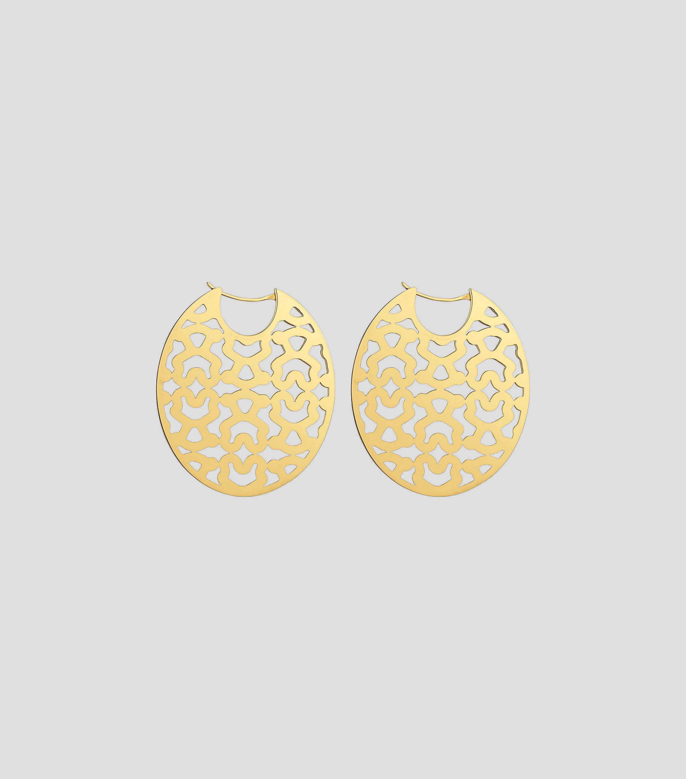 Aretes troquelados Kaos Mujer
