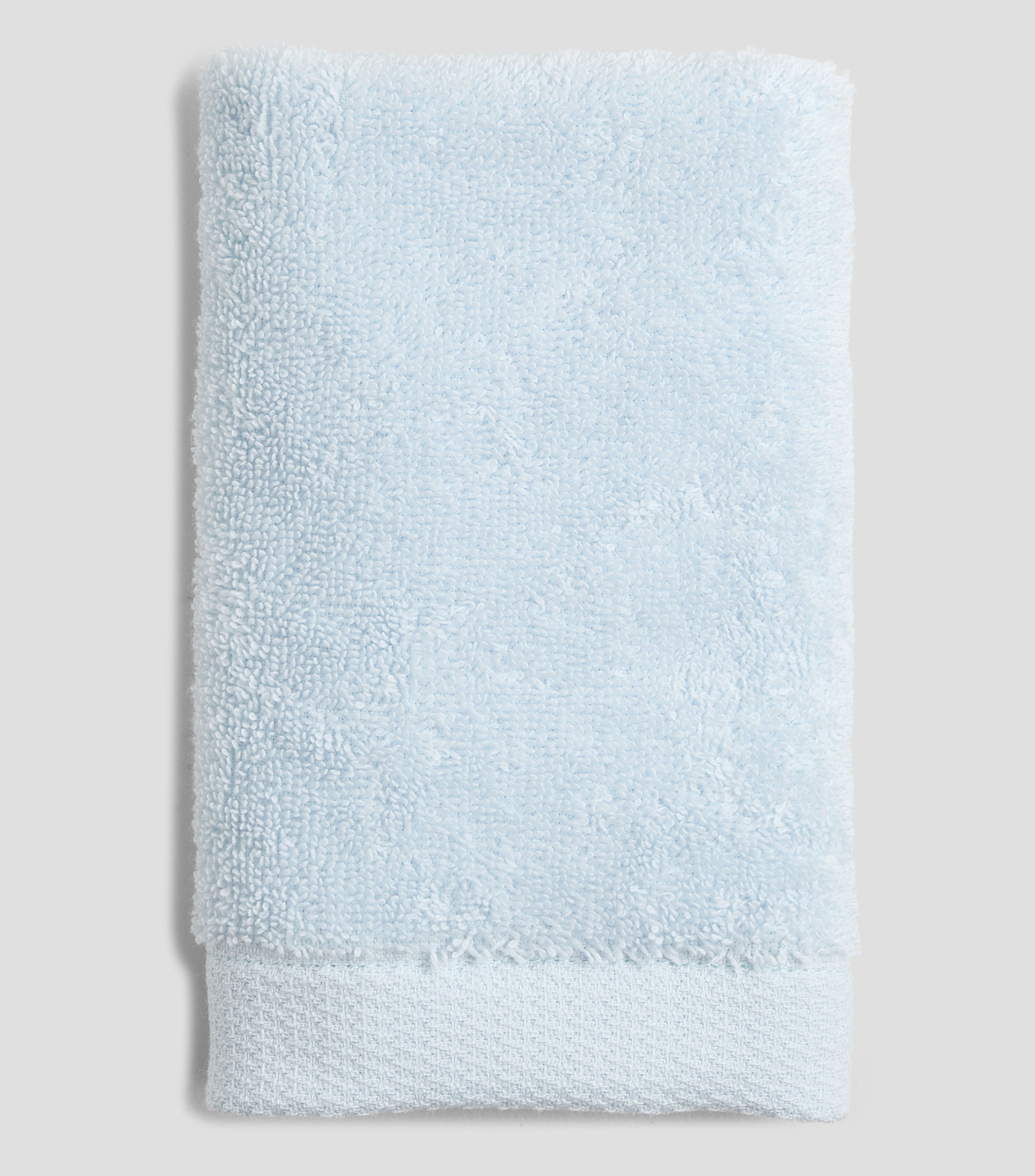 Toalla facial azul