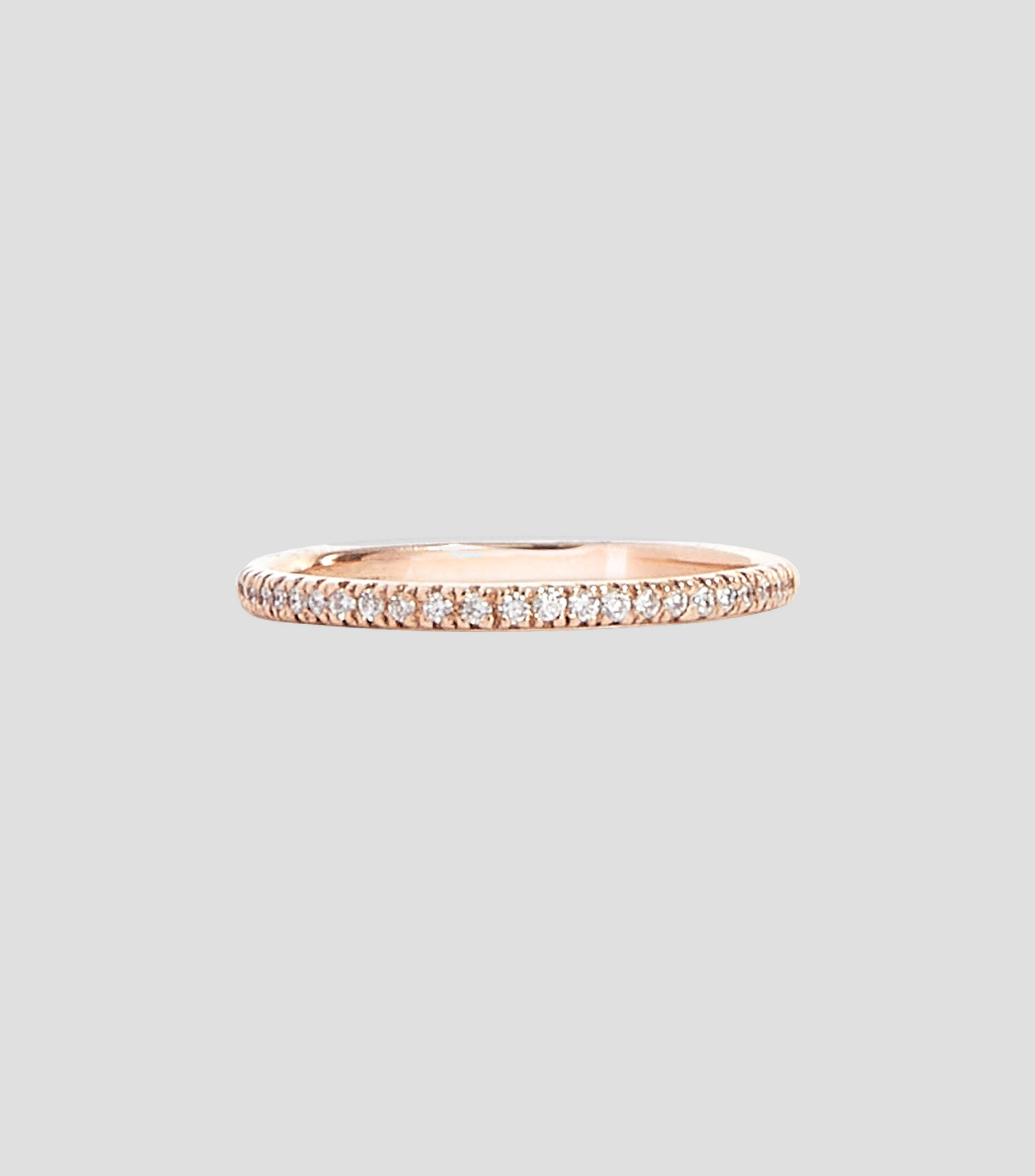 Anillo en oro rosa Mujer