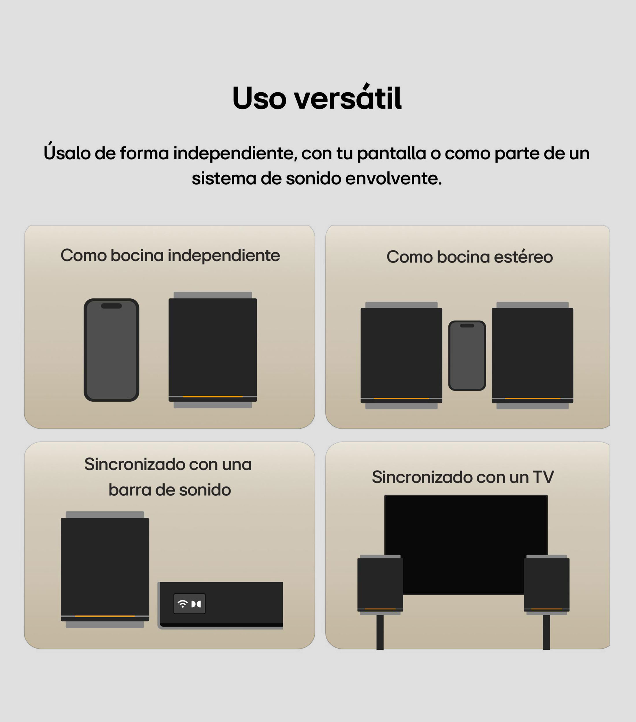 Bocina inalámbrica M7 Wi-Fi 100W