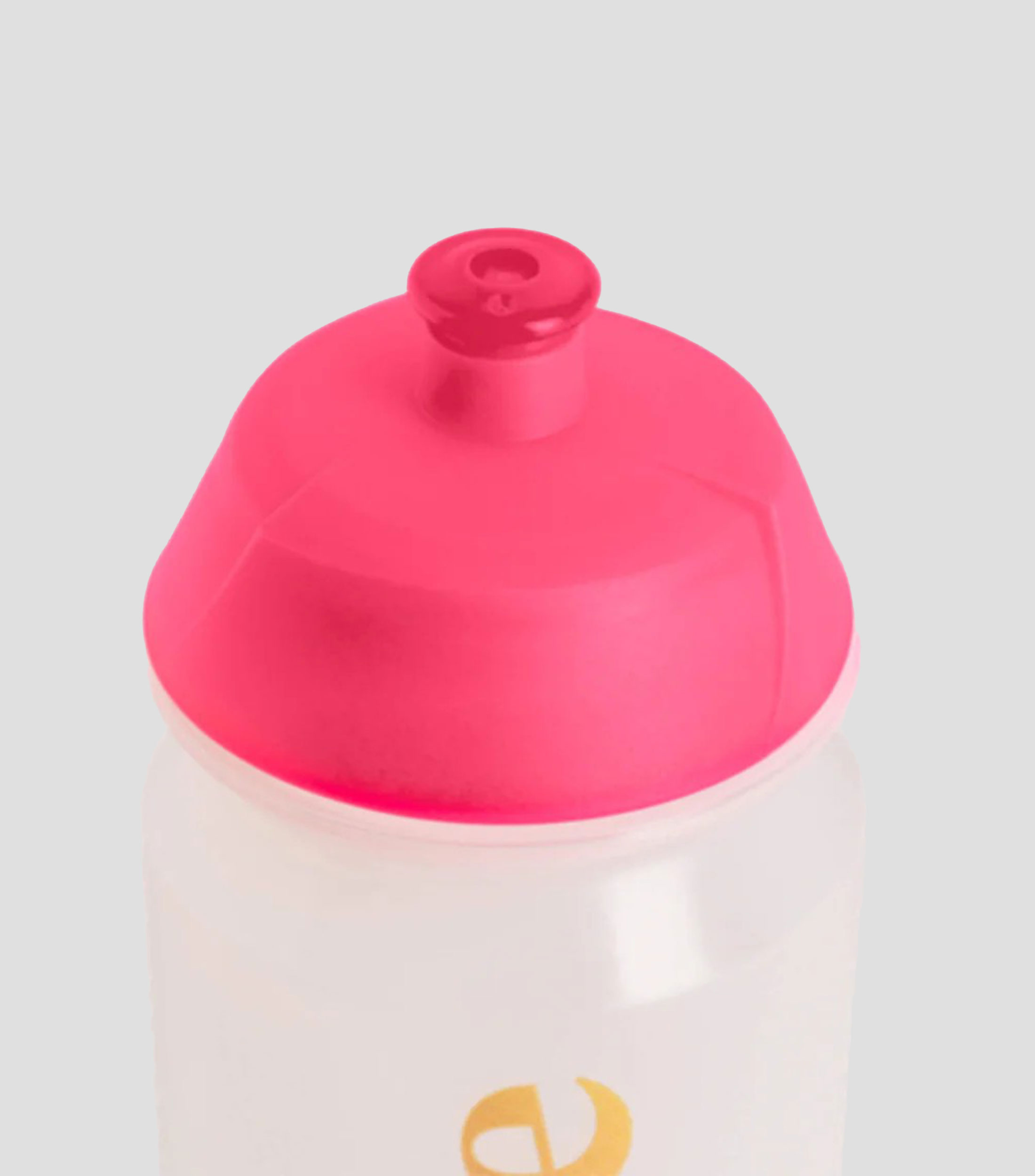 Botella en plástico con chupón, 500 ml