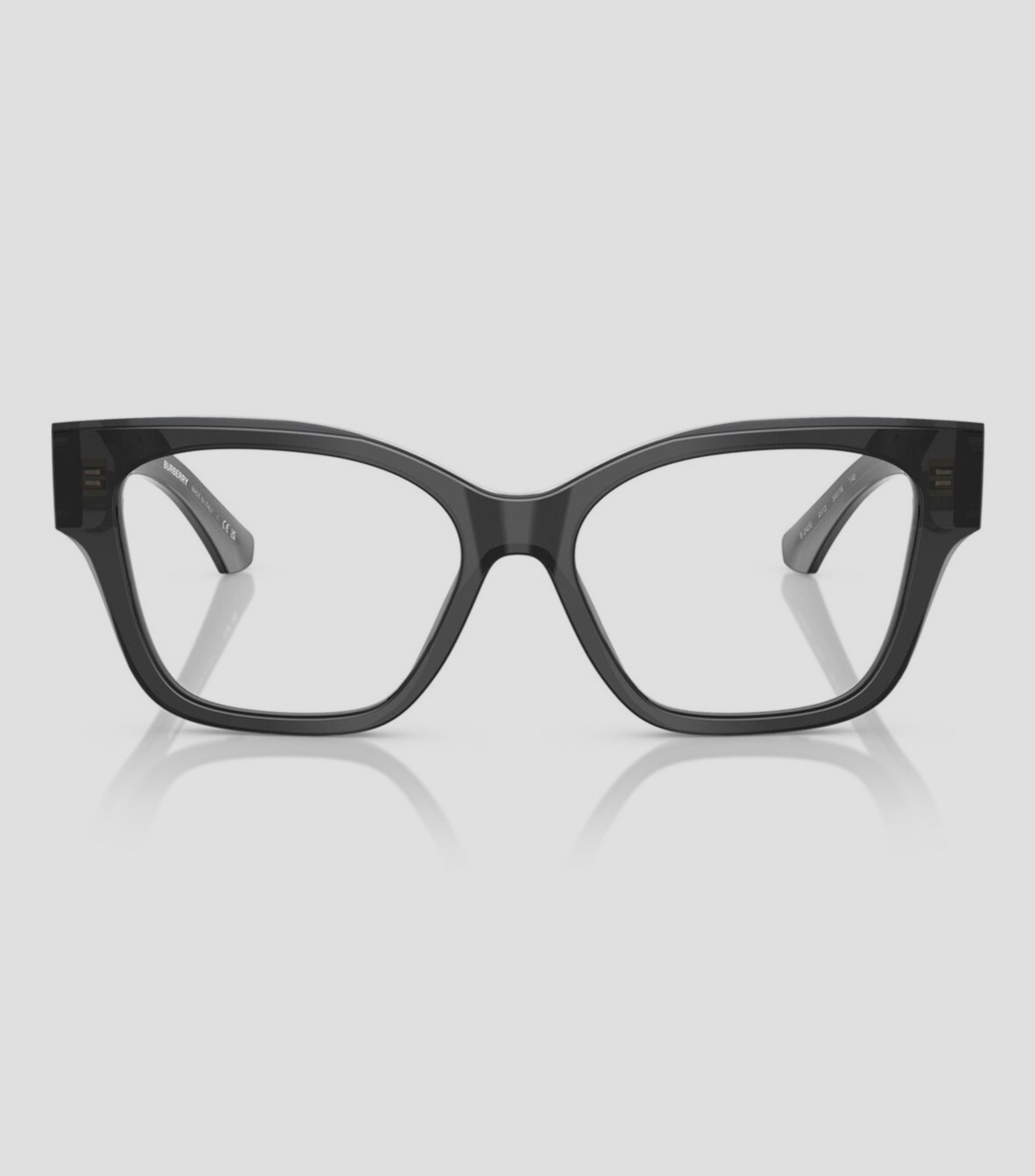 Lentes oftálmicos cuadrados grises Mujer