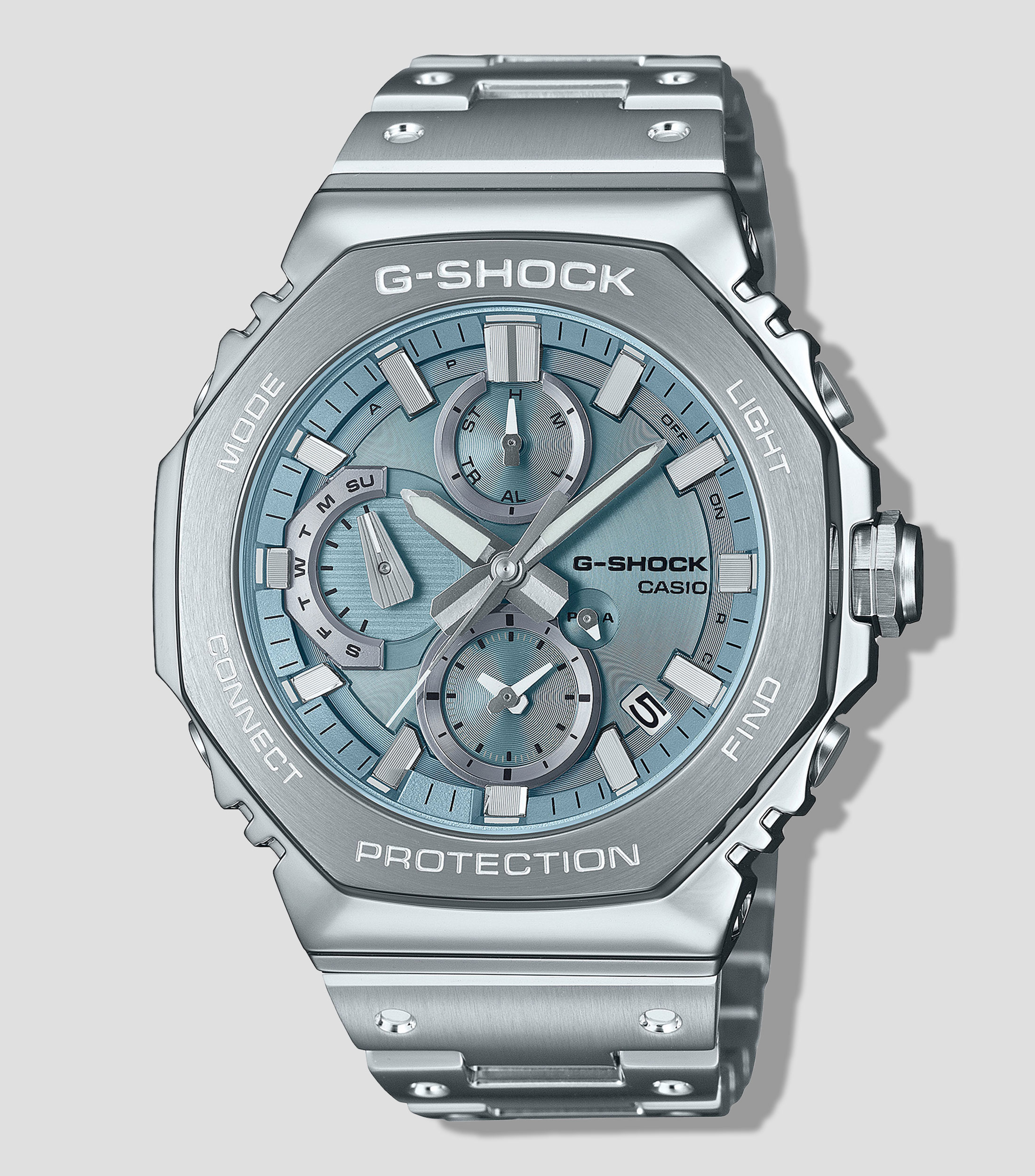 Reloj para Hombre G-Shock Full Metal Casual Plateado