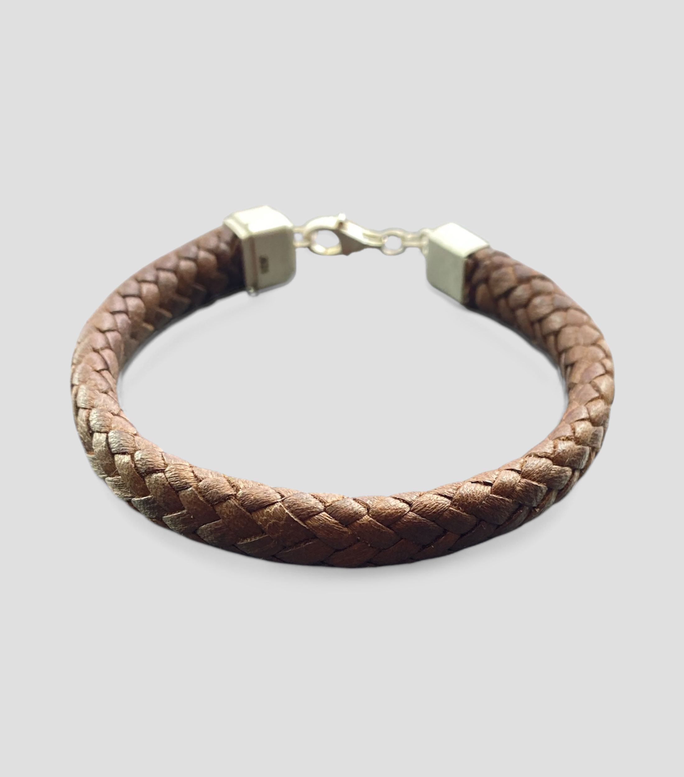 Pulsera en piel trenzado Unisez