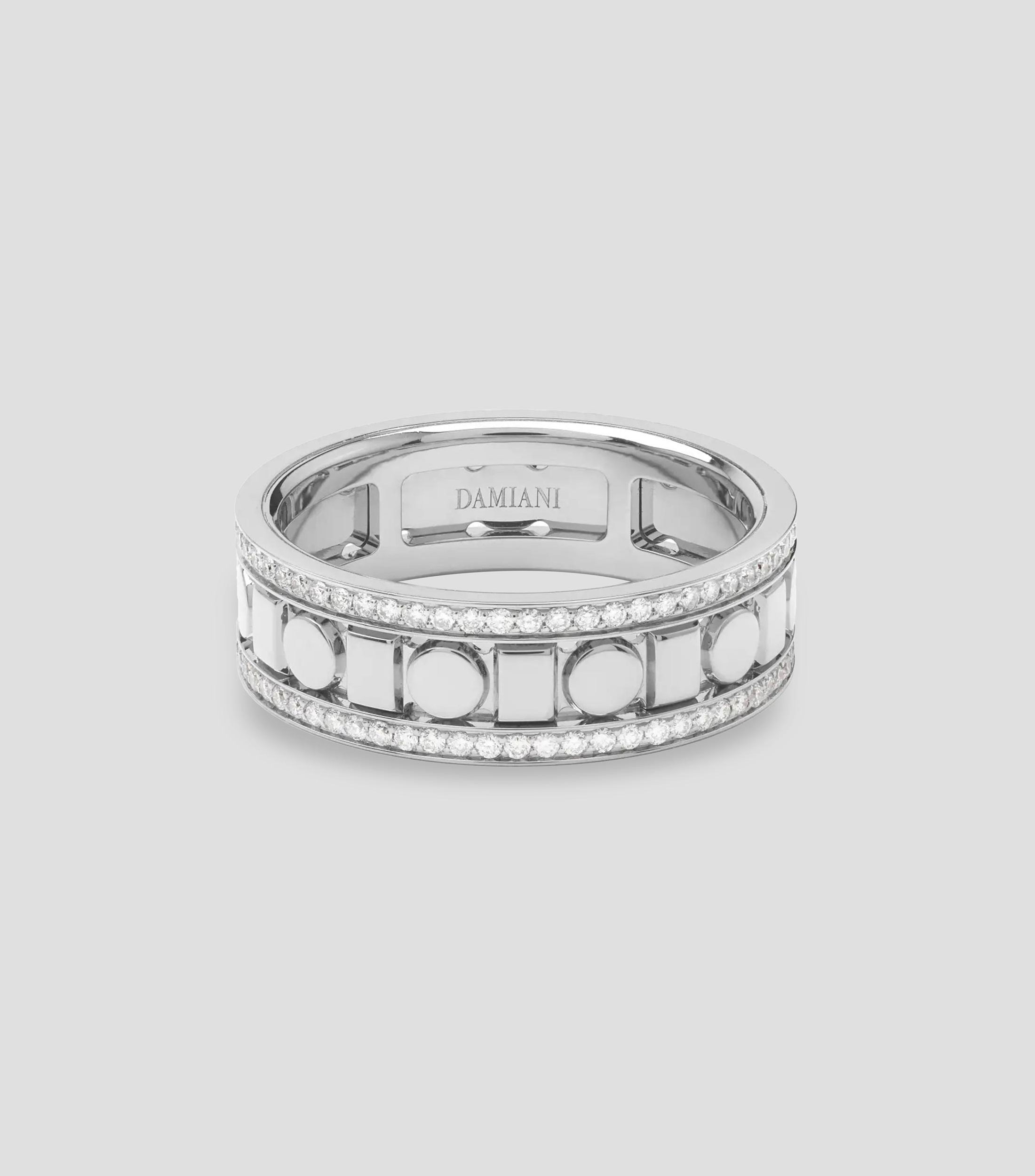 Anillo en oro blanco de 18 kilates Belle Époque con diamantes Mujer