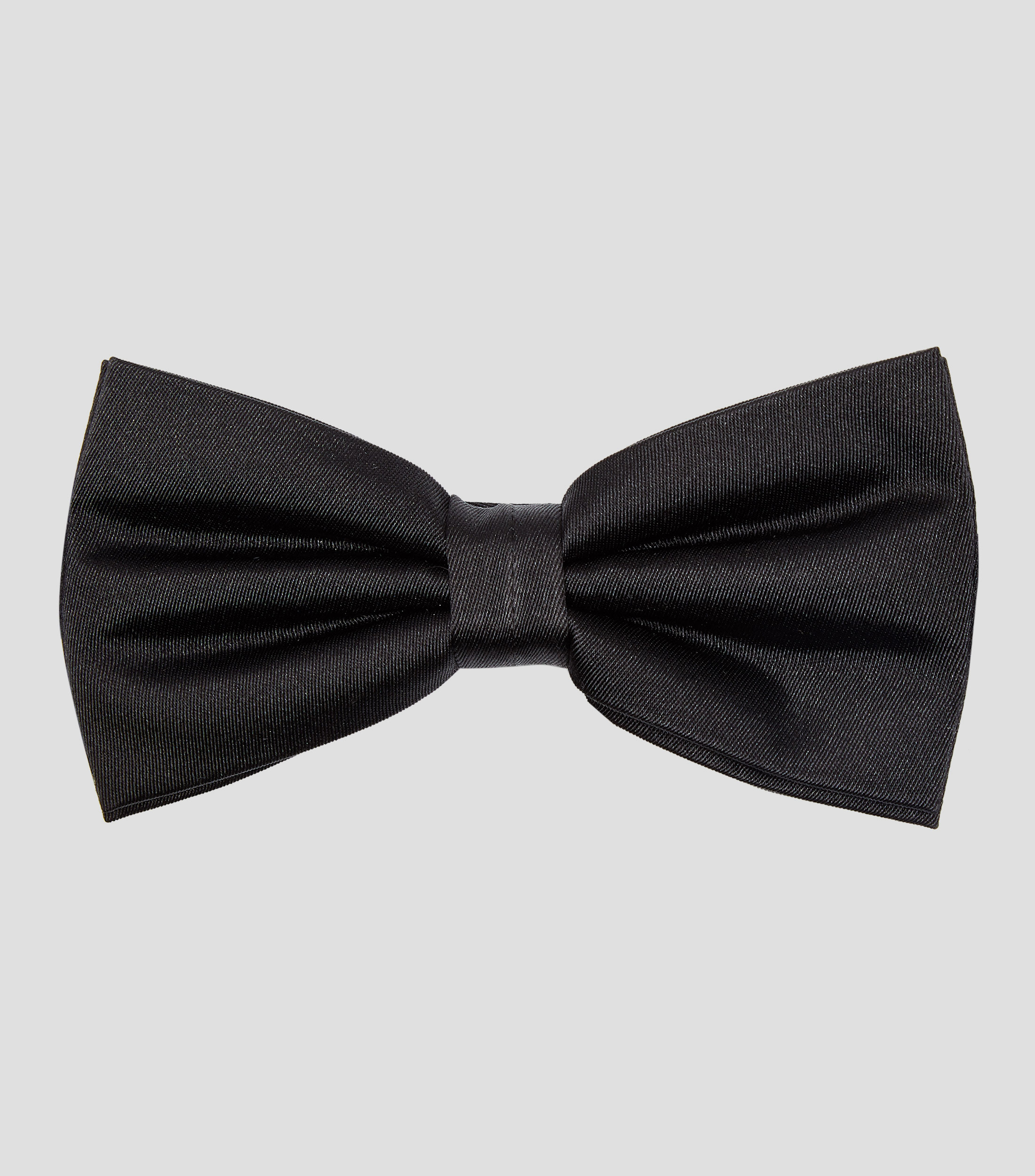 Corbata de Moño en seda negra