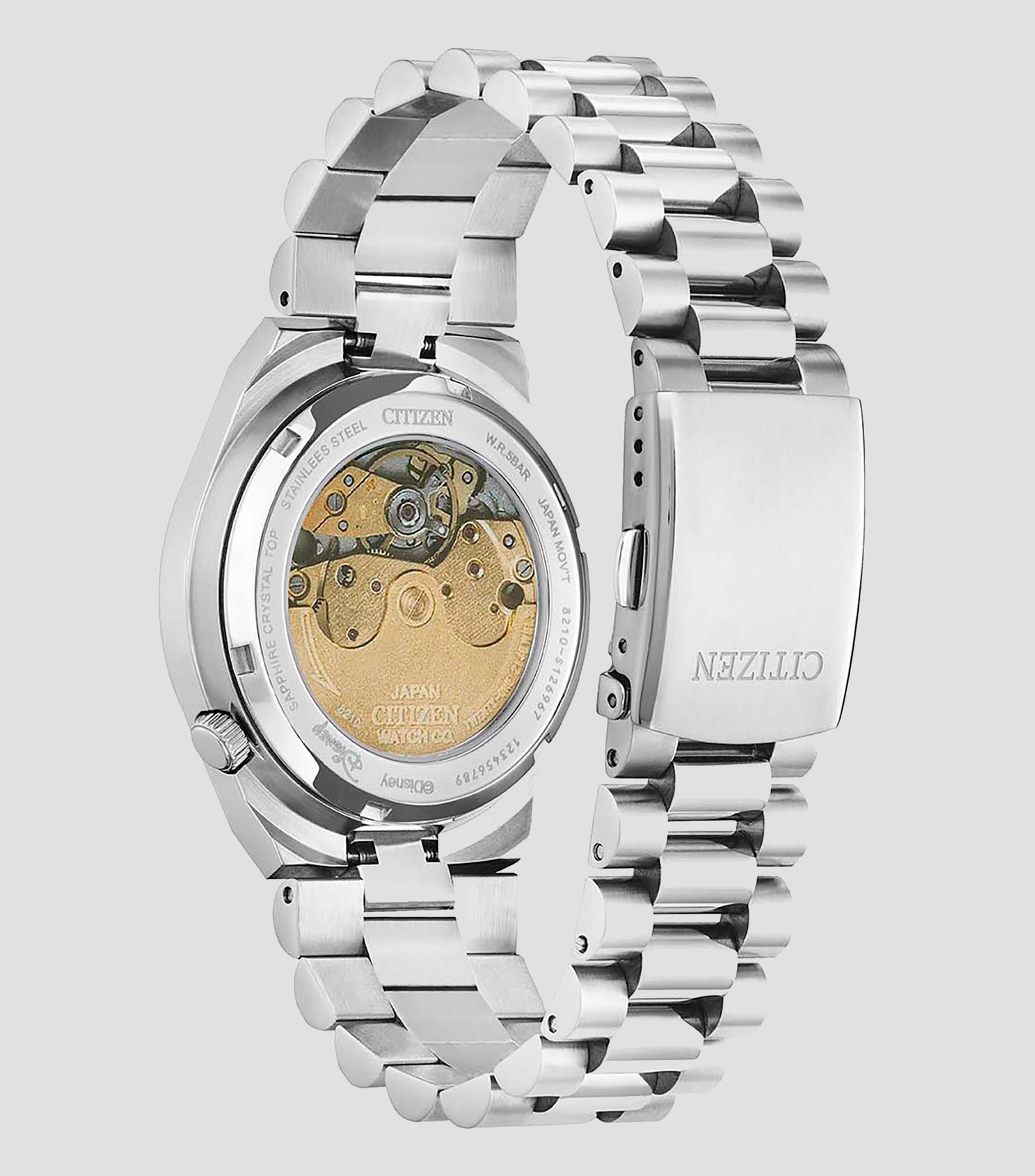Reloj para Mujer Tsuyosa Minnie Mouse Casual, Plateado