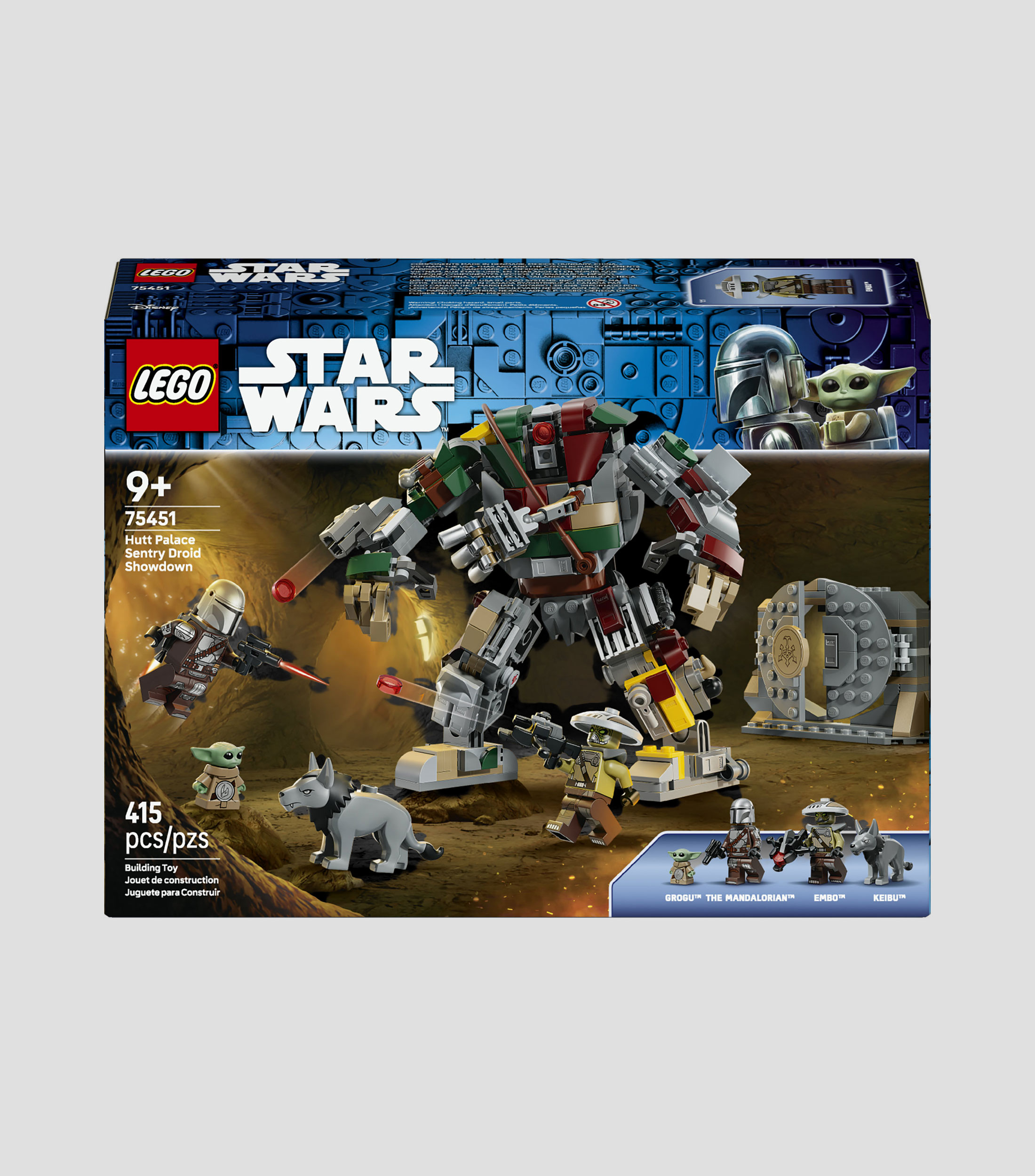 Lego Star Wars Batalla contra el Droide Centinela en el Palacio Hutt 75451