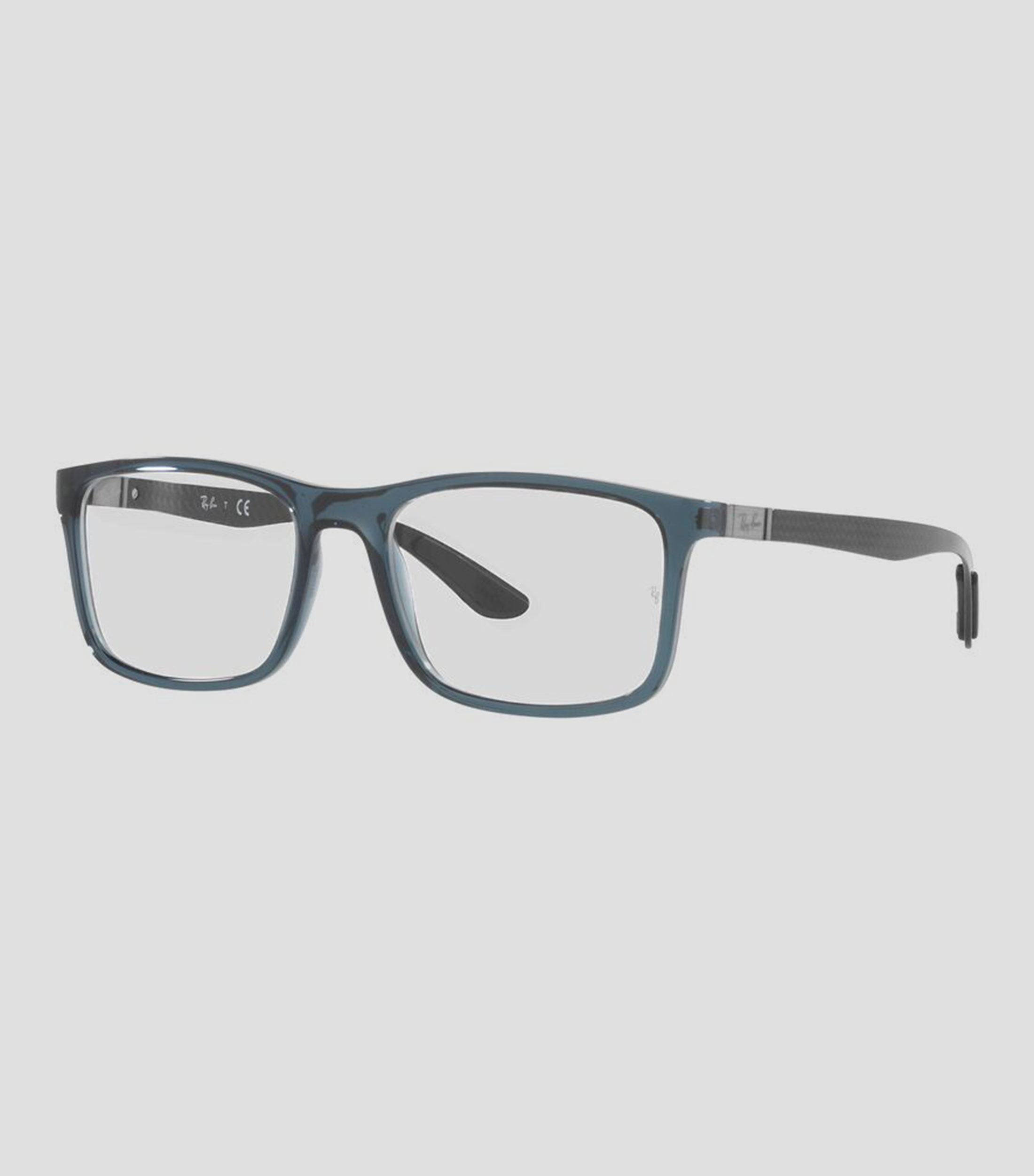 Lentes oftálmicos Rectangulares Semitransparentes Unisex