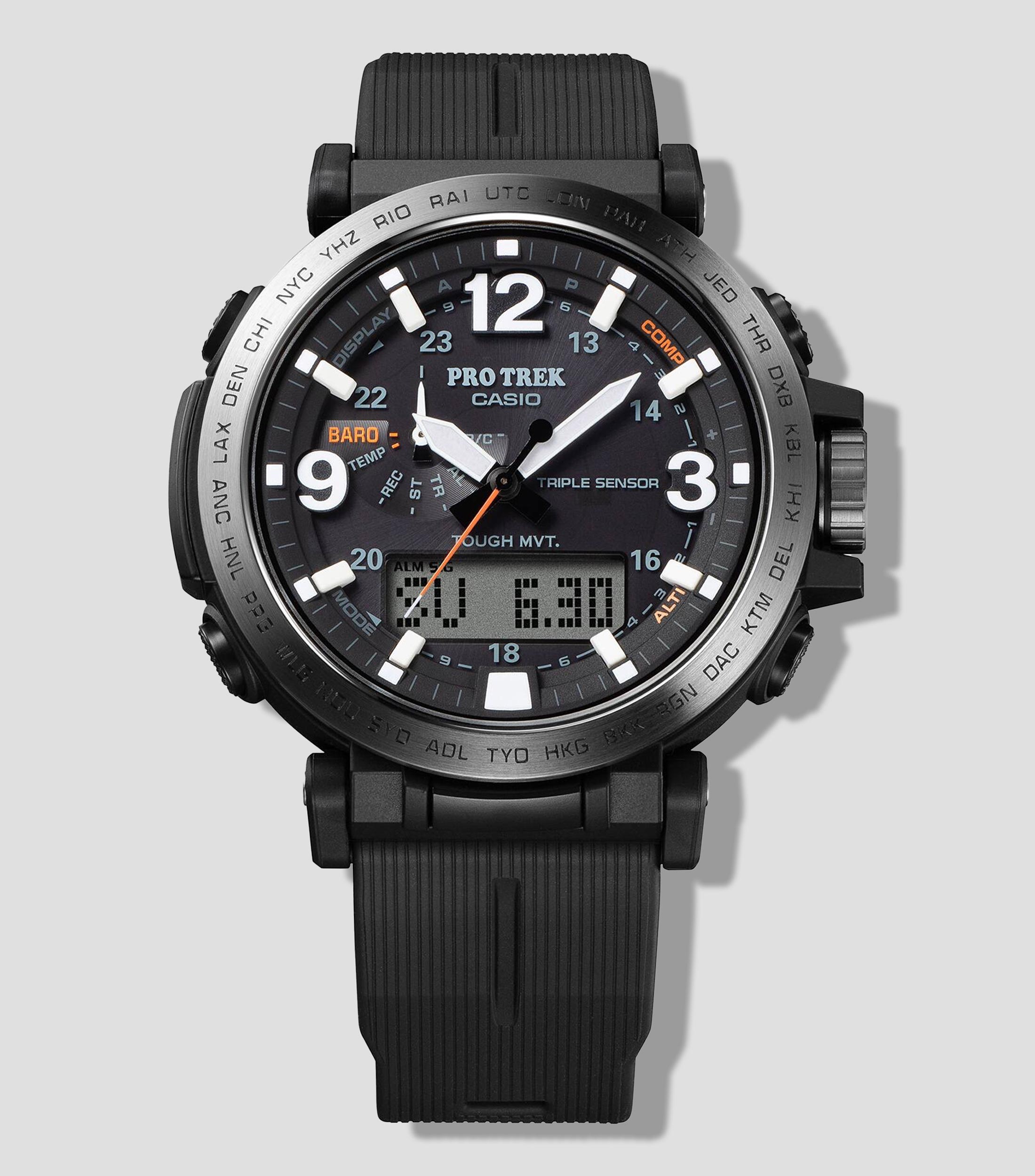 Reloj para Hombre Pro Trek deportivo negro