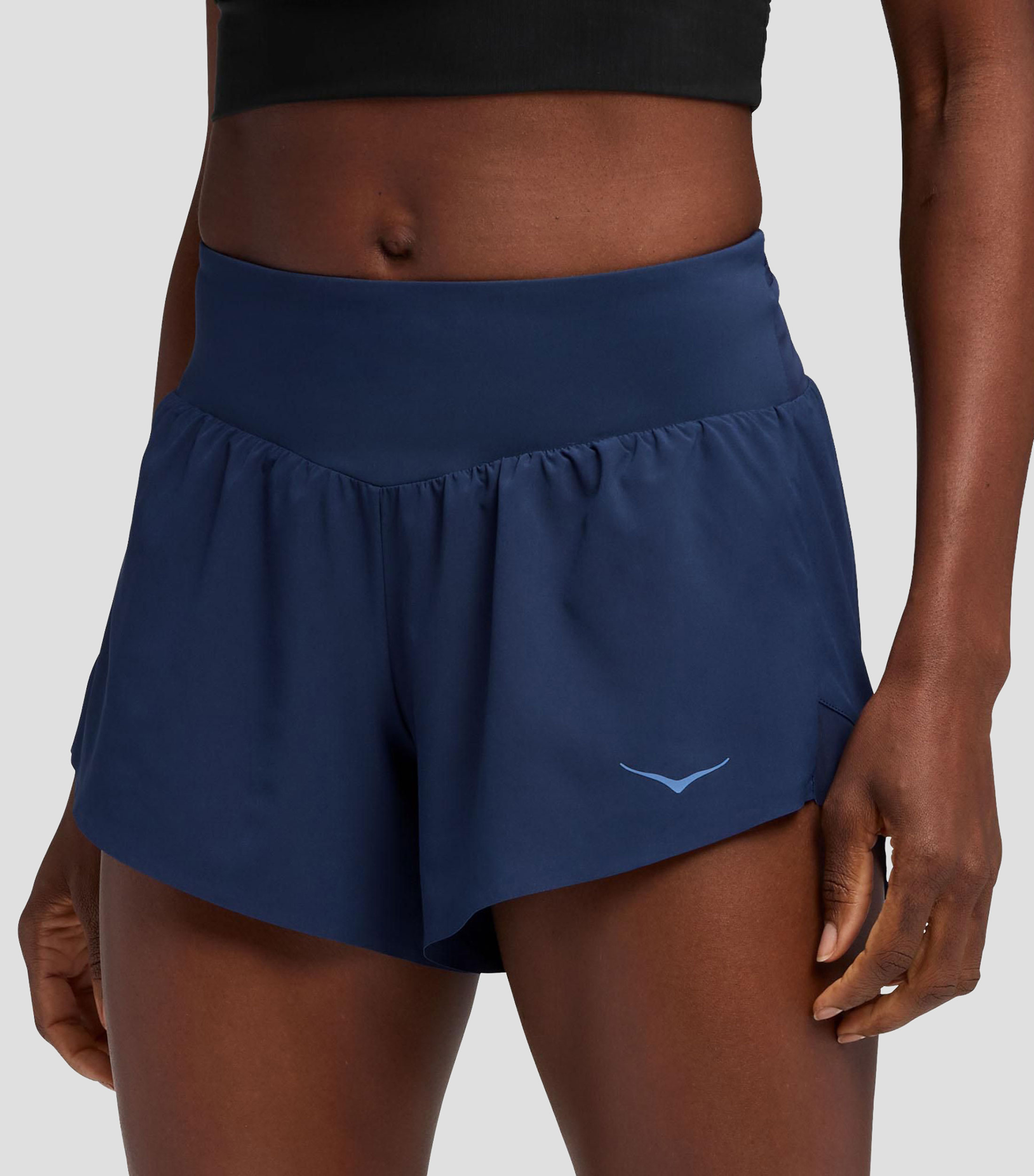 Short para correr Glide 4 liso Mujer