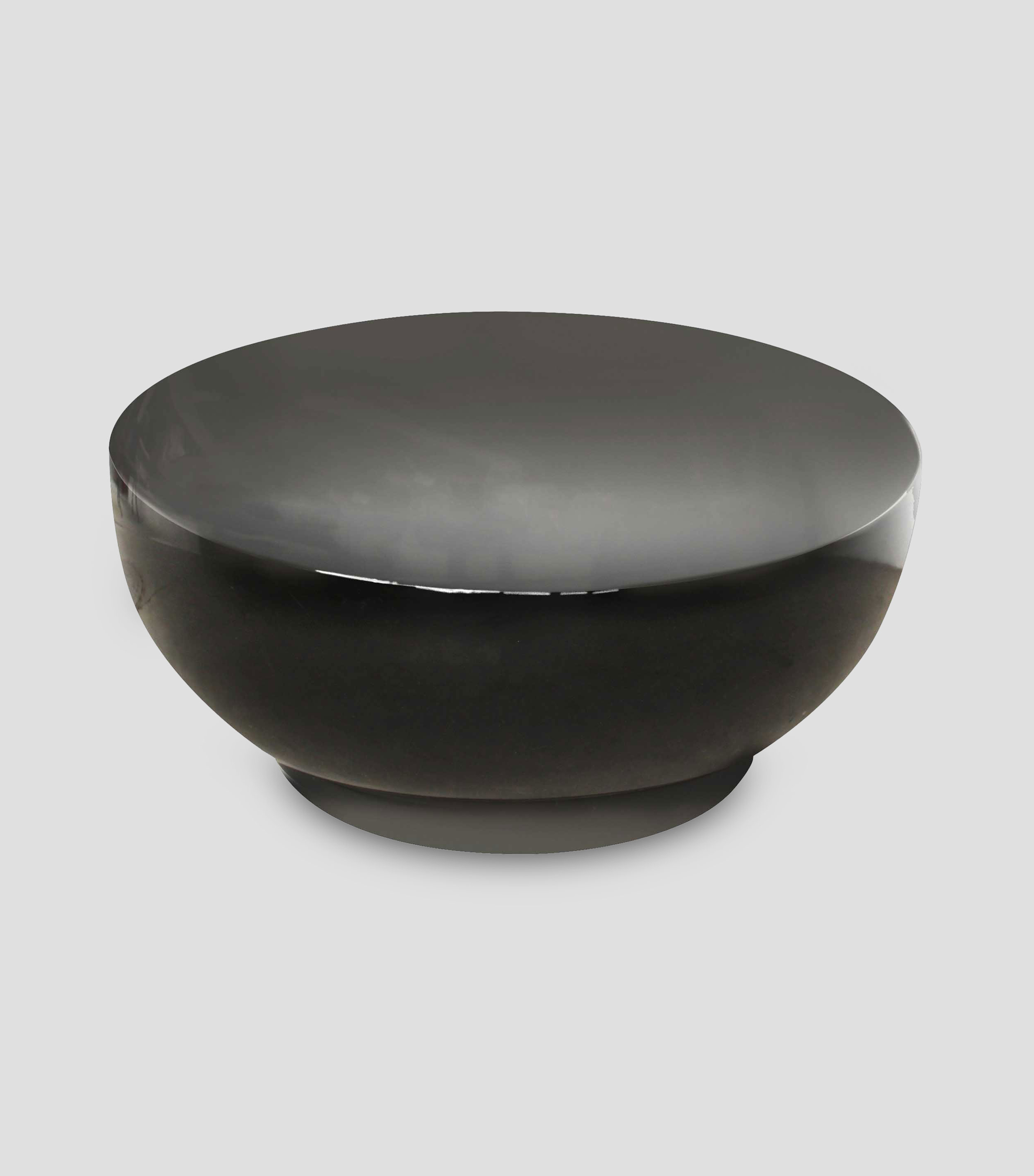 Mesa de Centro Puff Negro