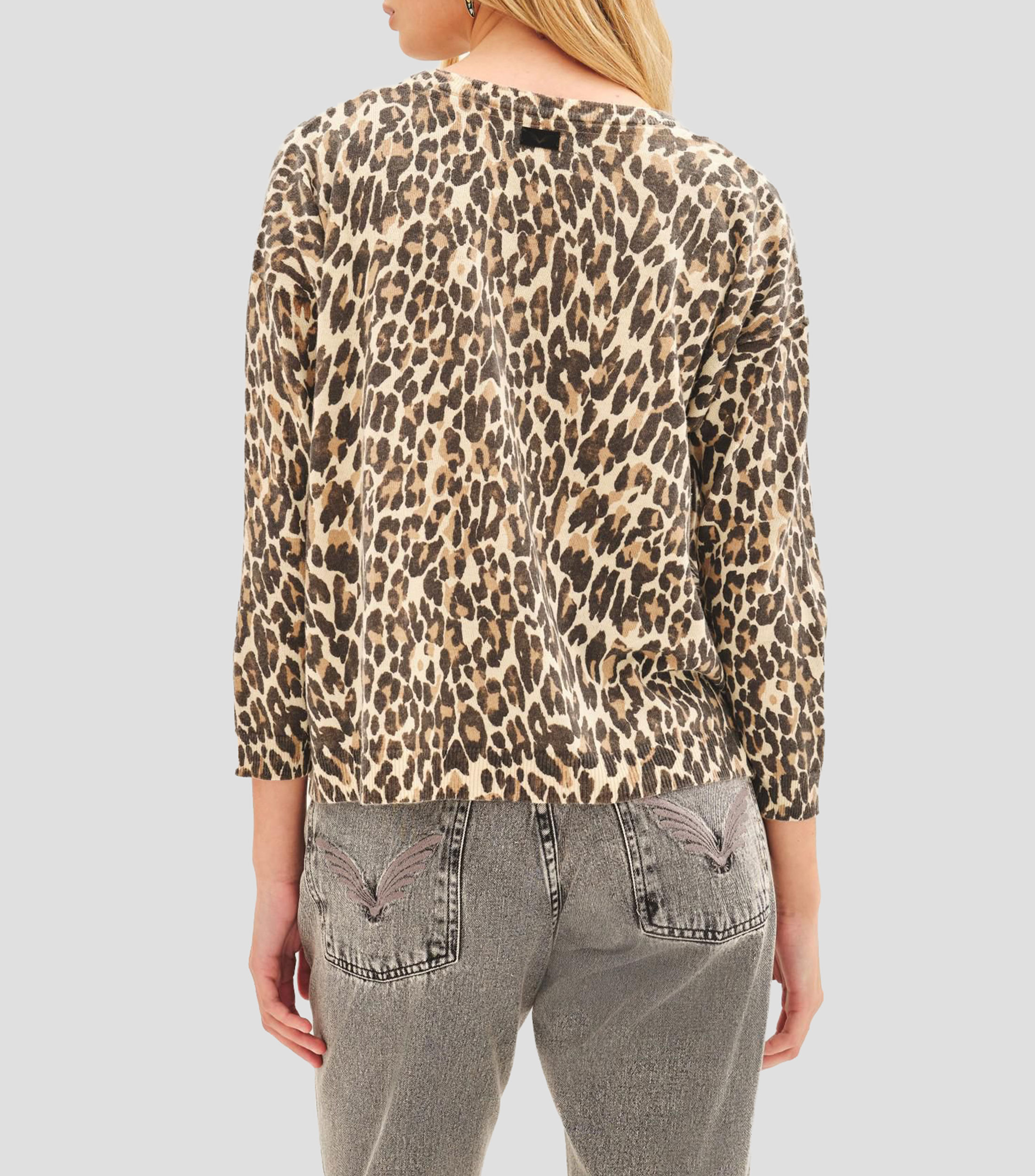 Suéter Cuello Redondo Mujer