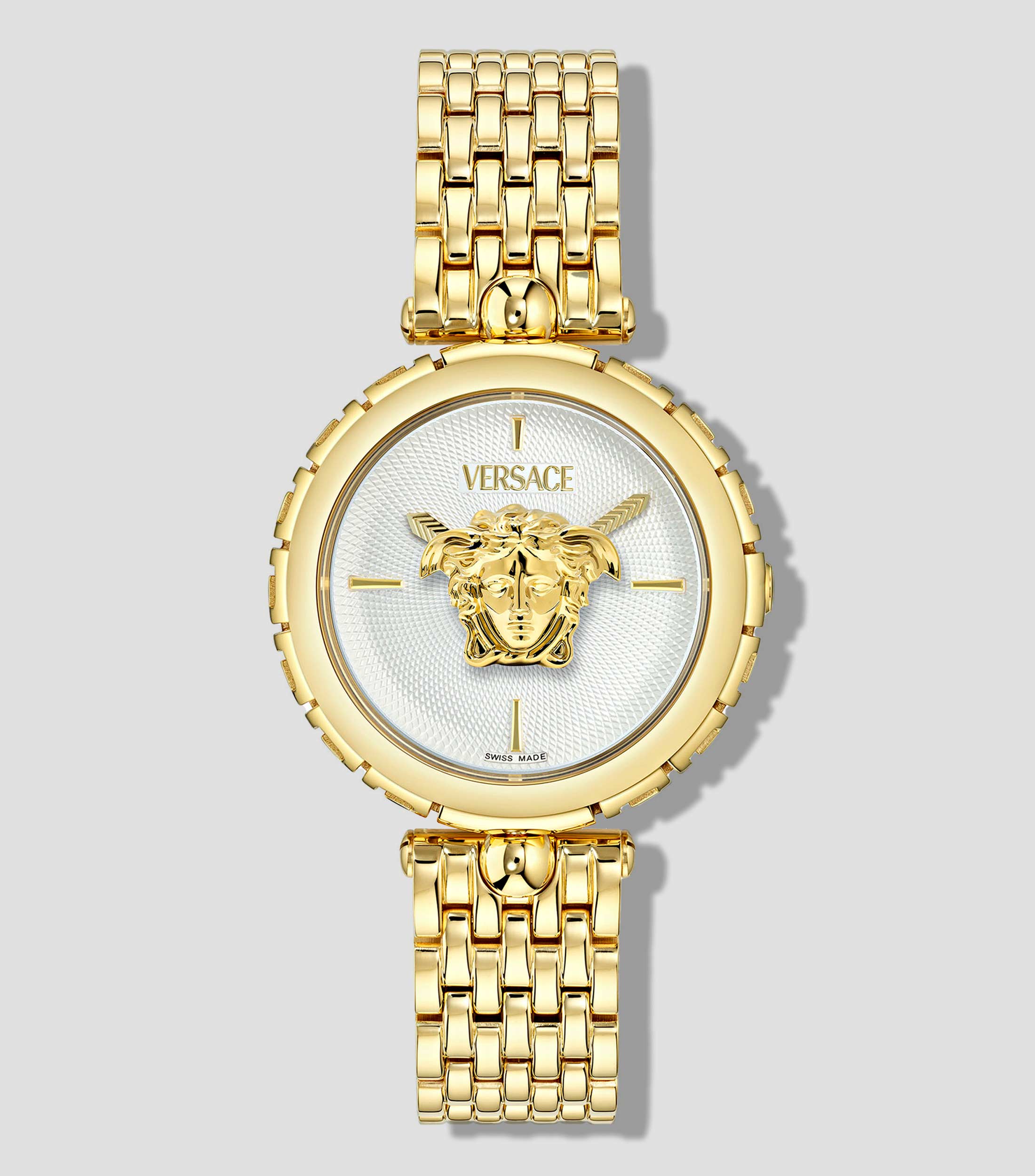 Reloj para Mujer Medusa Heritage de Vestir Blanco, Dorado