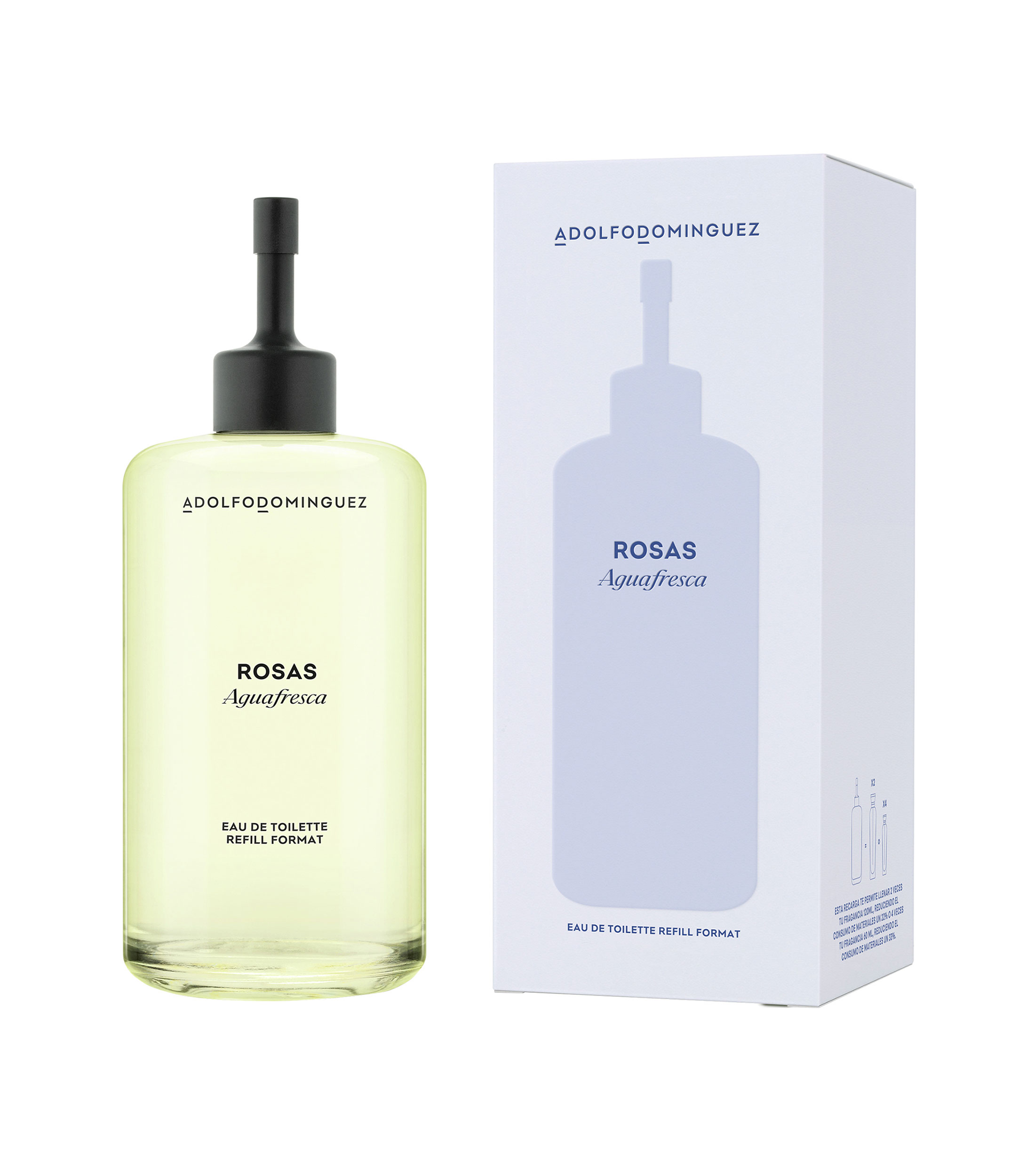 Perfume Agua Fresca Rosas Refill, Eau de Toilette 250 ml para Mujer