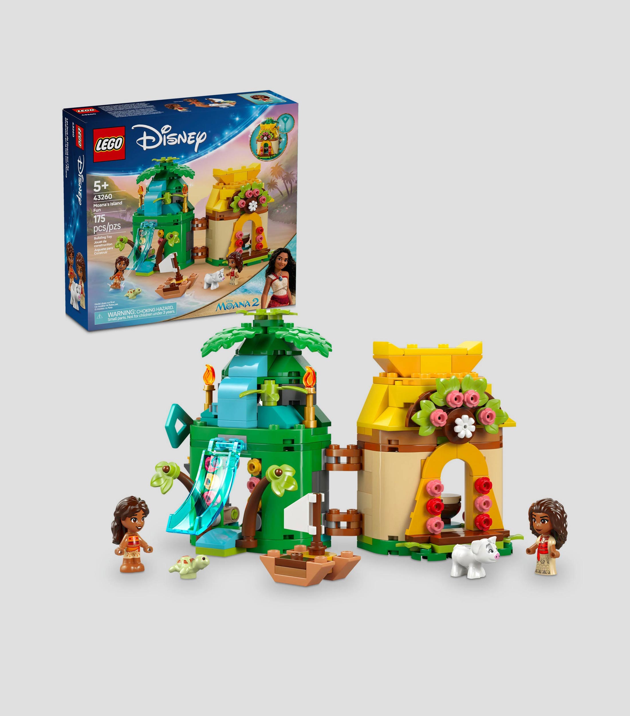 Lego Disney Diversión en la Isla con Moana Juguete 43260