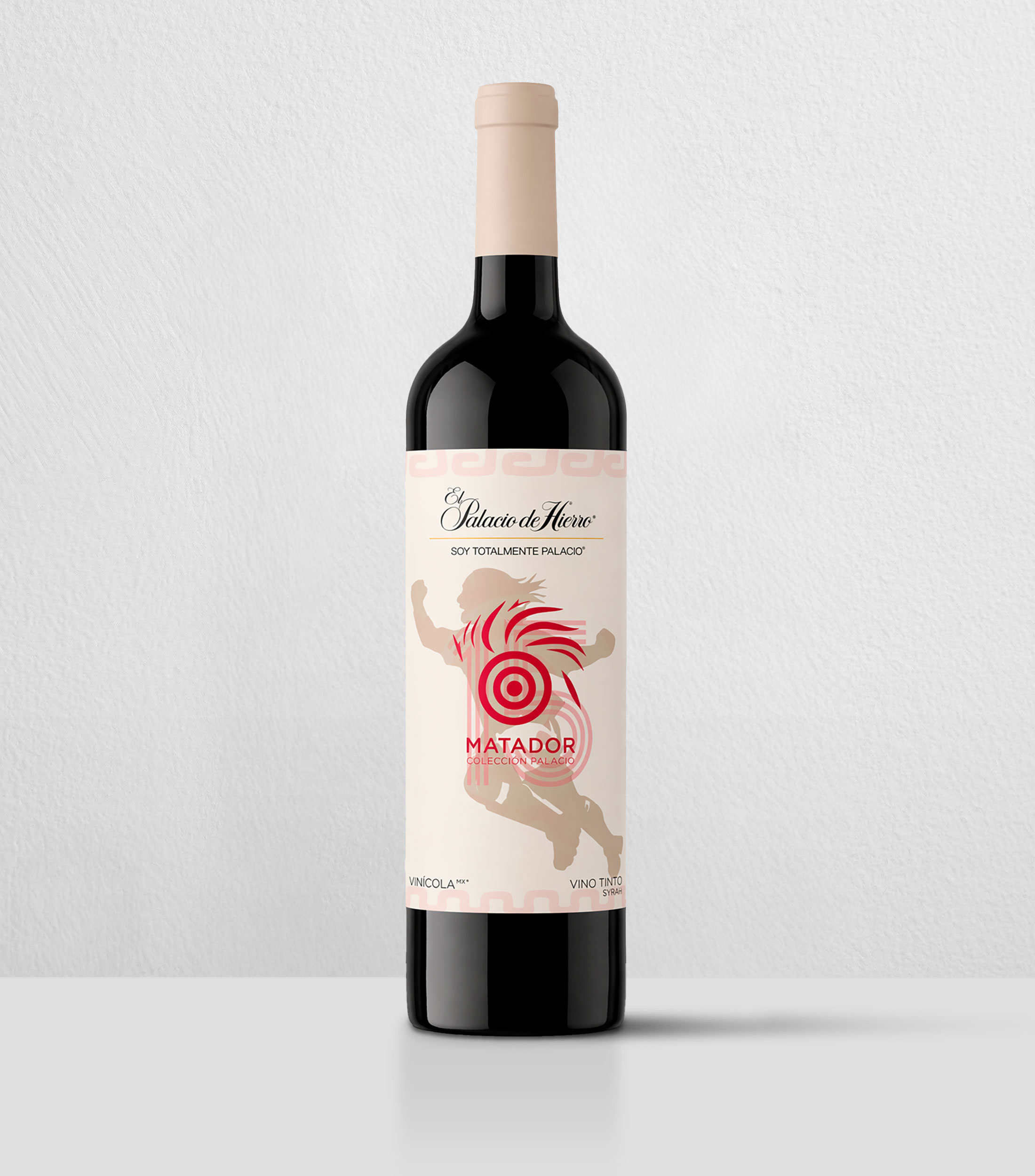Vino tinto Syrah Matador Colección Palacio, México, 750 ml