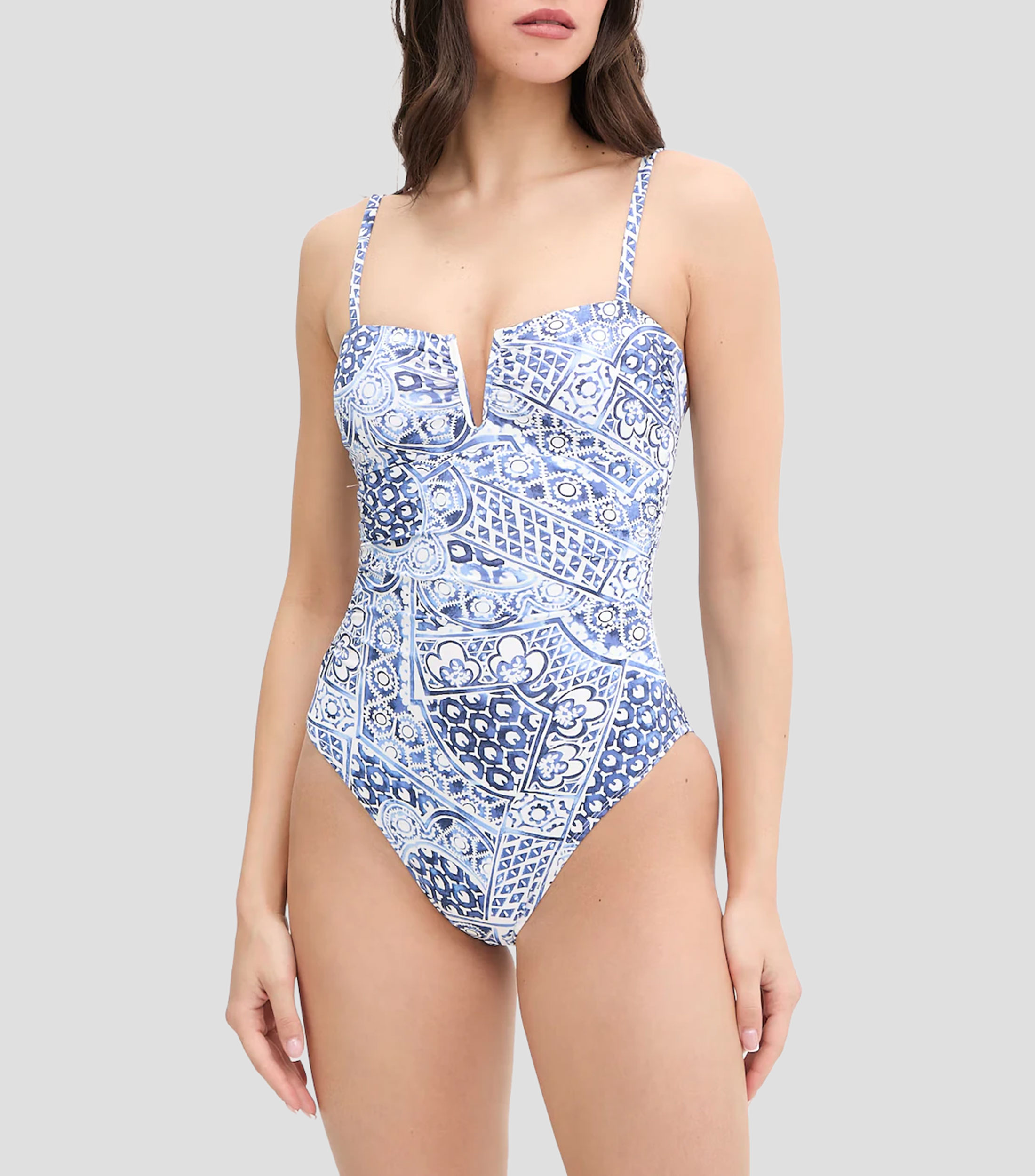 Traje de baño estampado Mujer