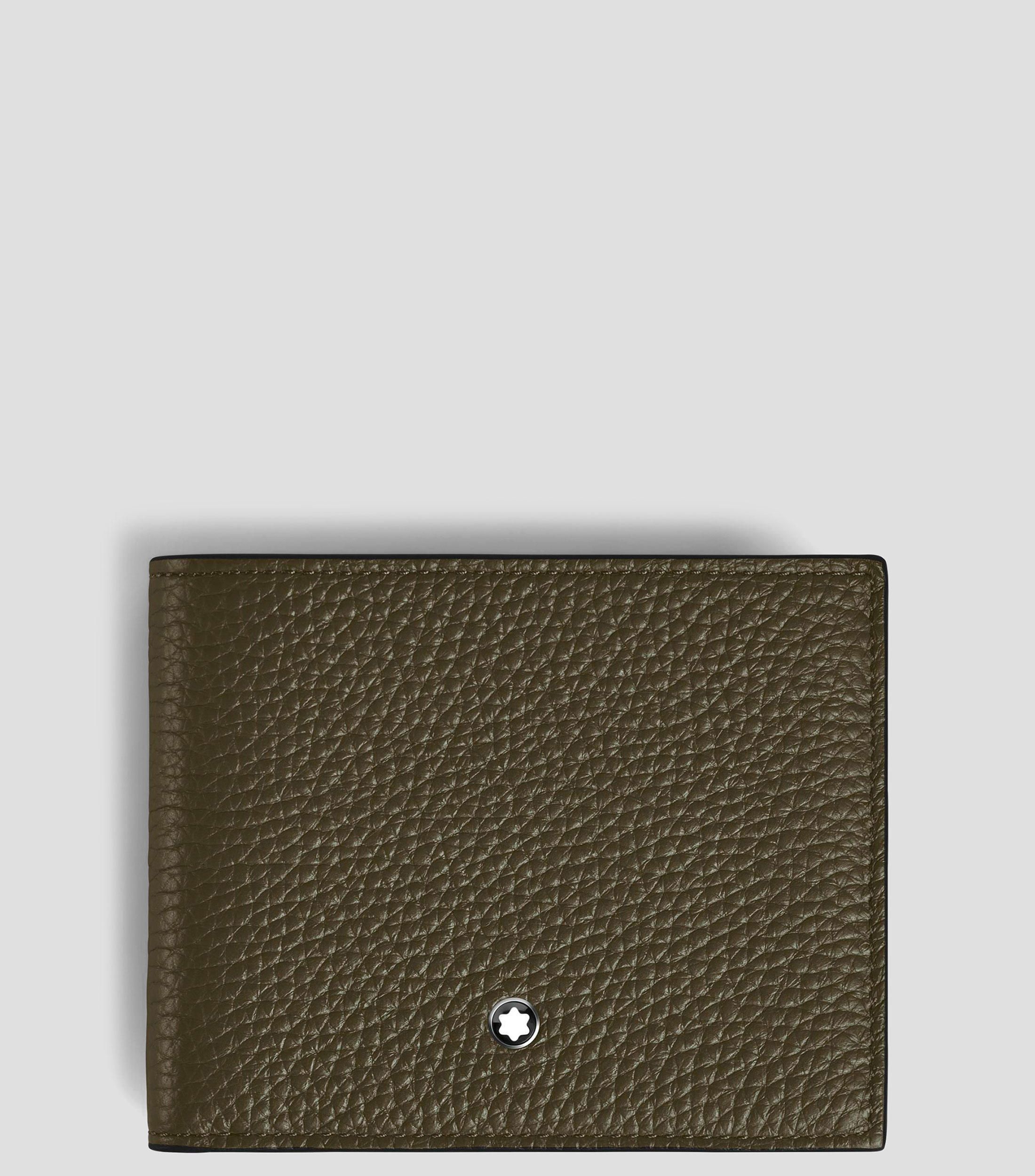 Cartera Bifold en Piel Grain Hombre