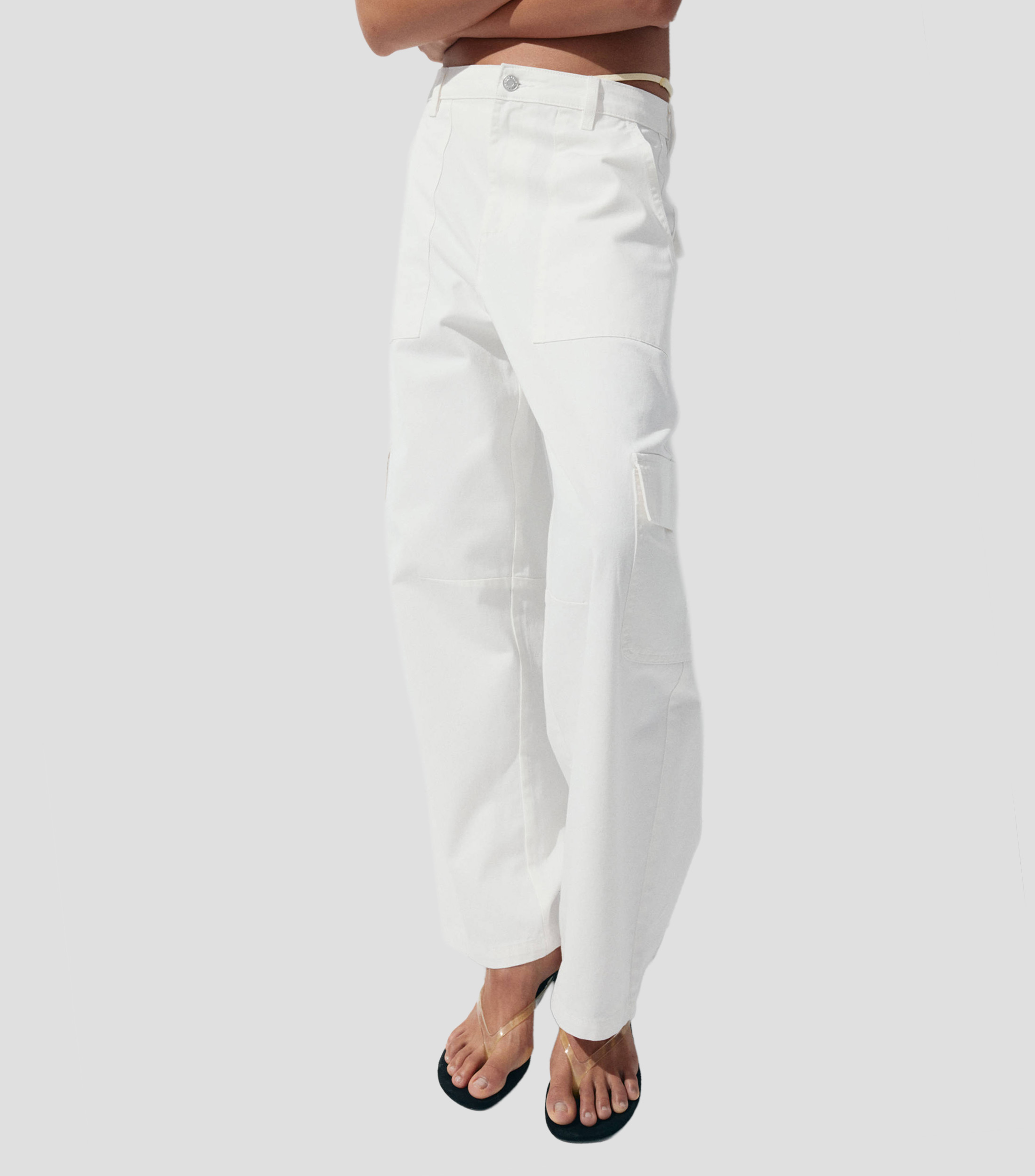 Jeans Cargo Mujer