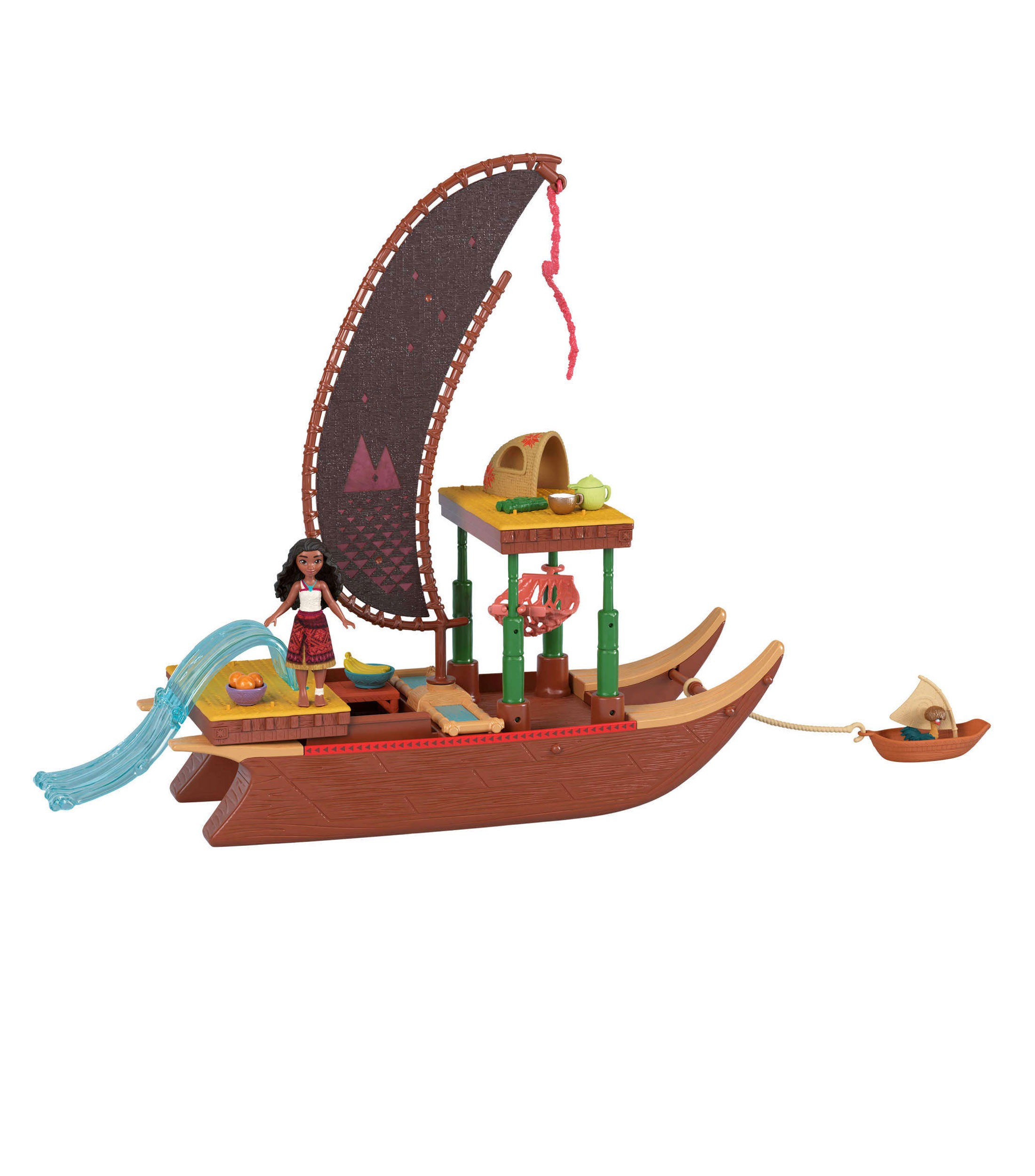 Playset Moana 2 Canoa de Aventuras