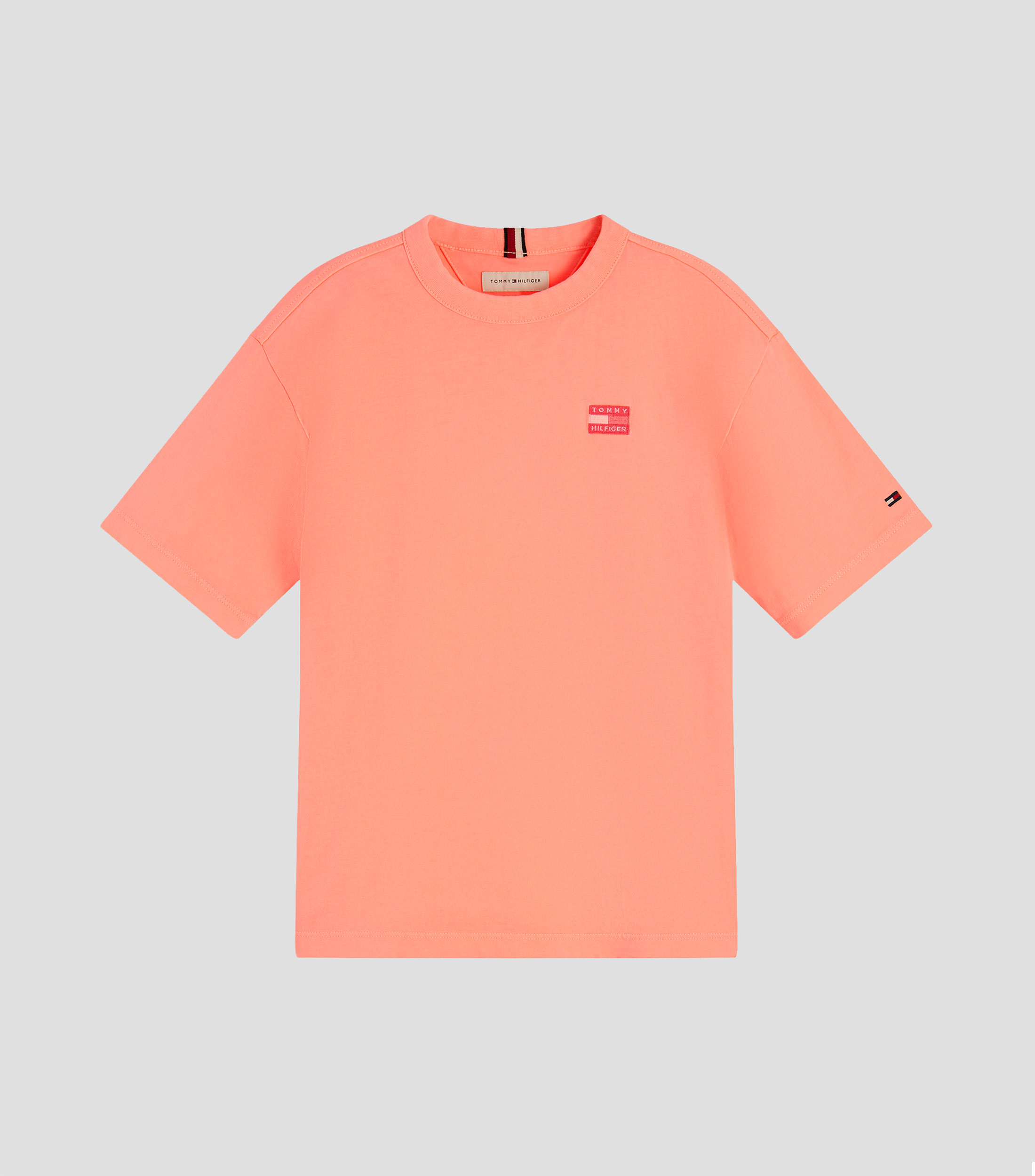 Playera cuello redondo manga corta lisa Niño