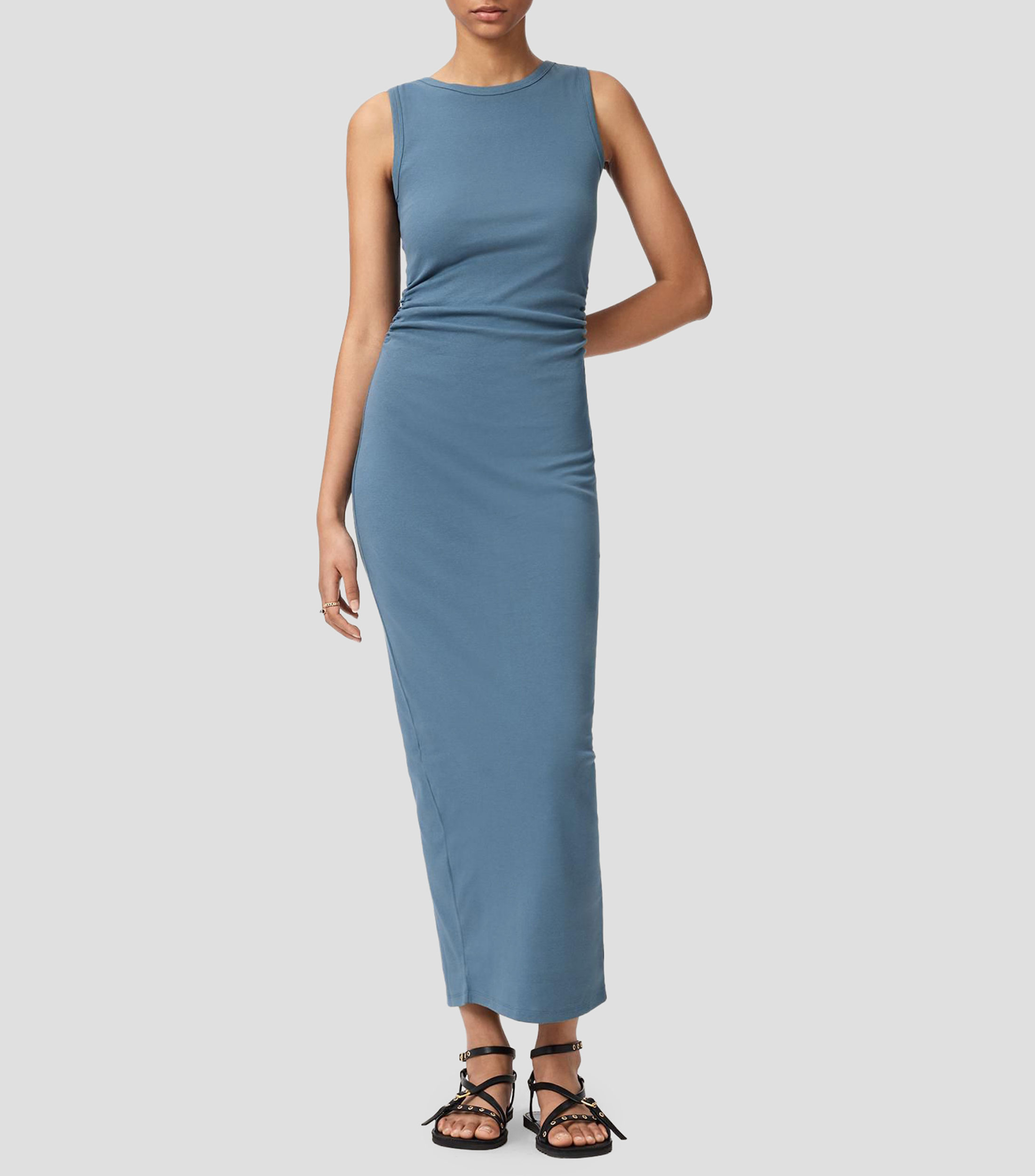 Vestido largo liso Katarina Mujer
