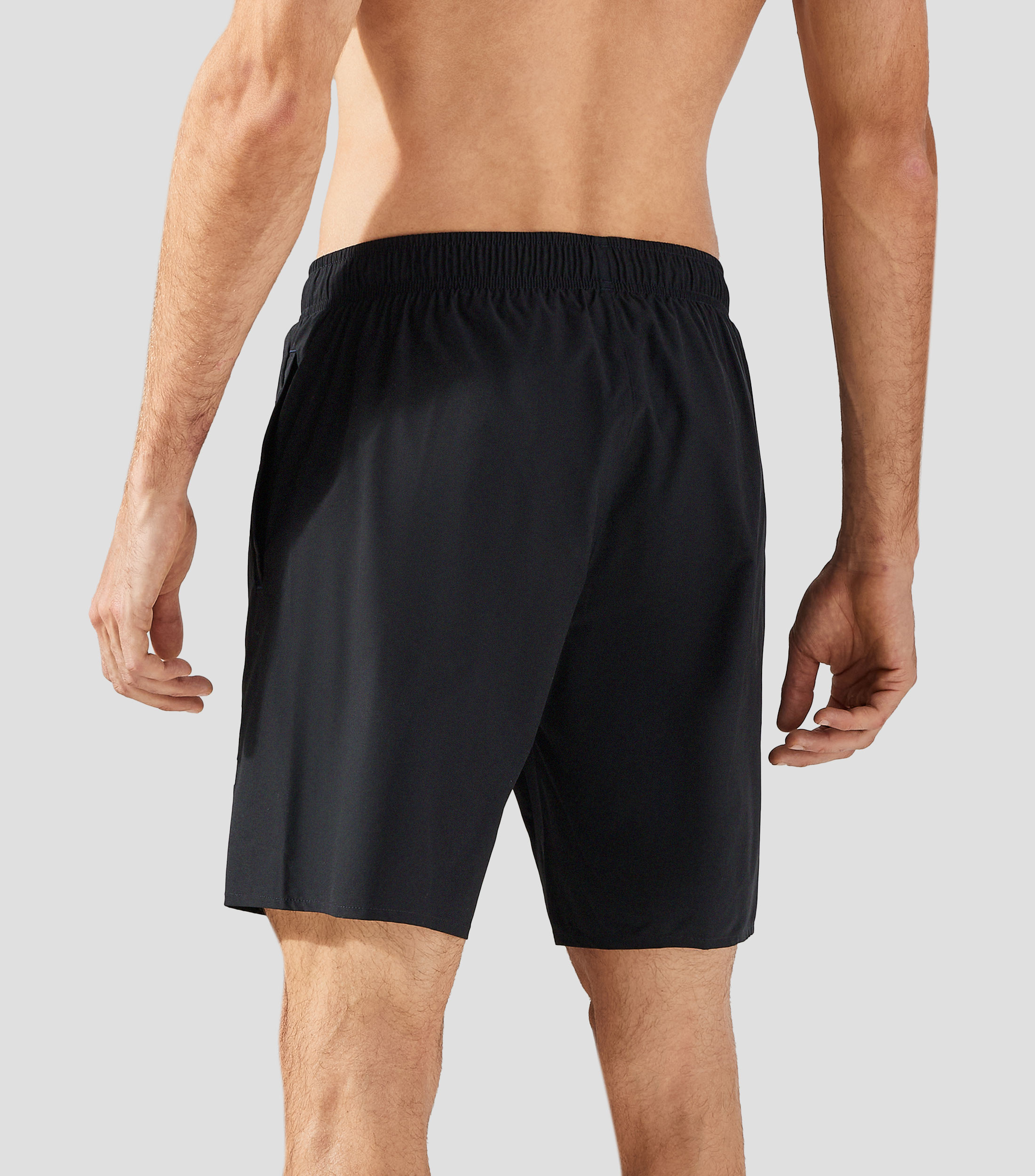 Traje de baño corto estampado Hombre