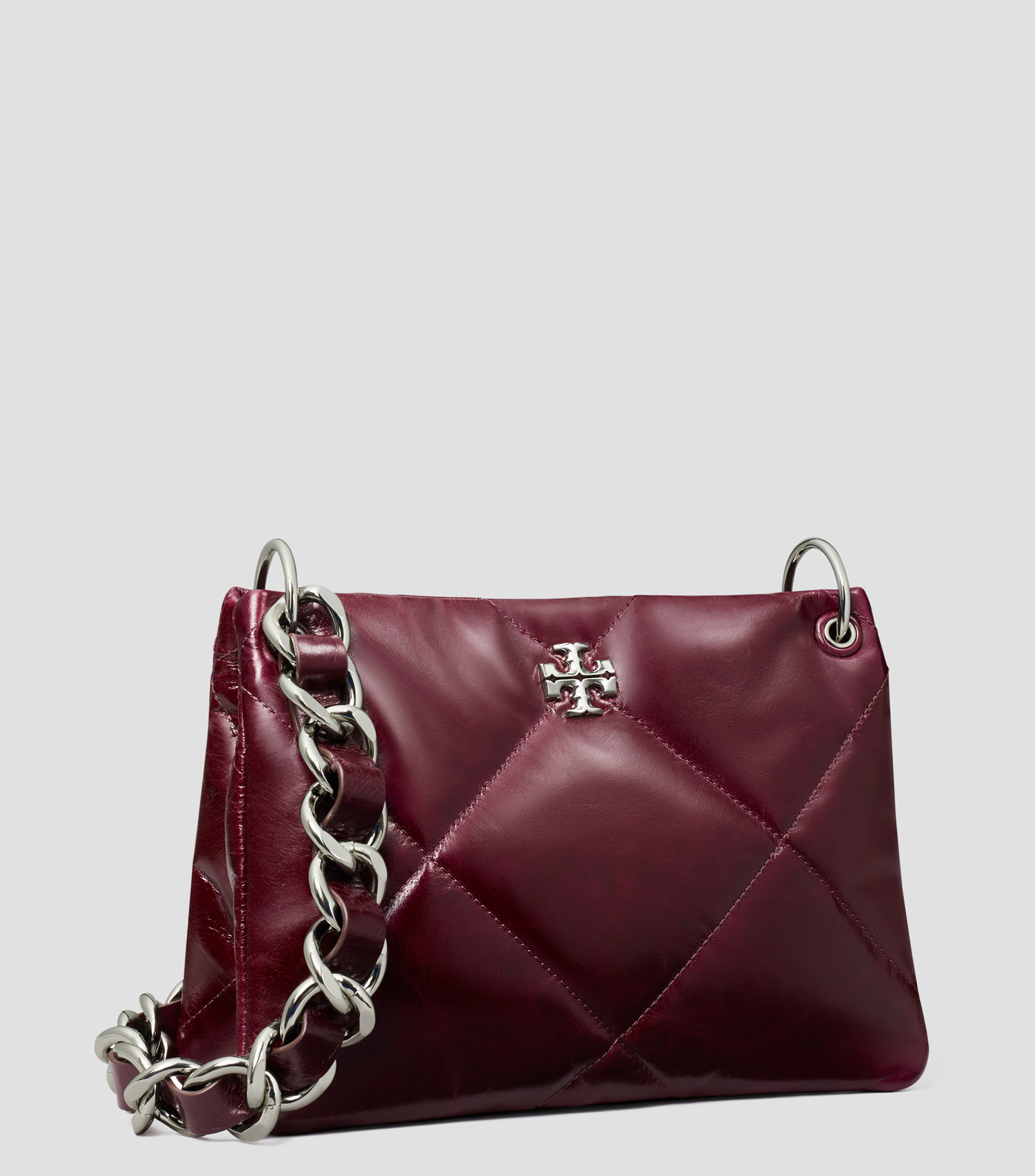 Bolsa Shoulder Kira Diamond Quilt Distressed Small