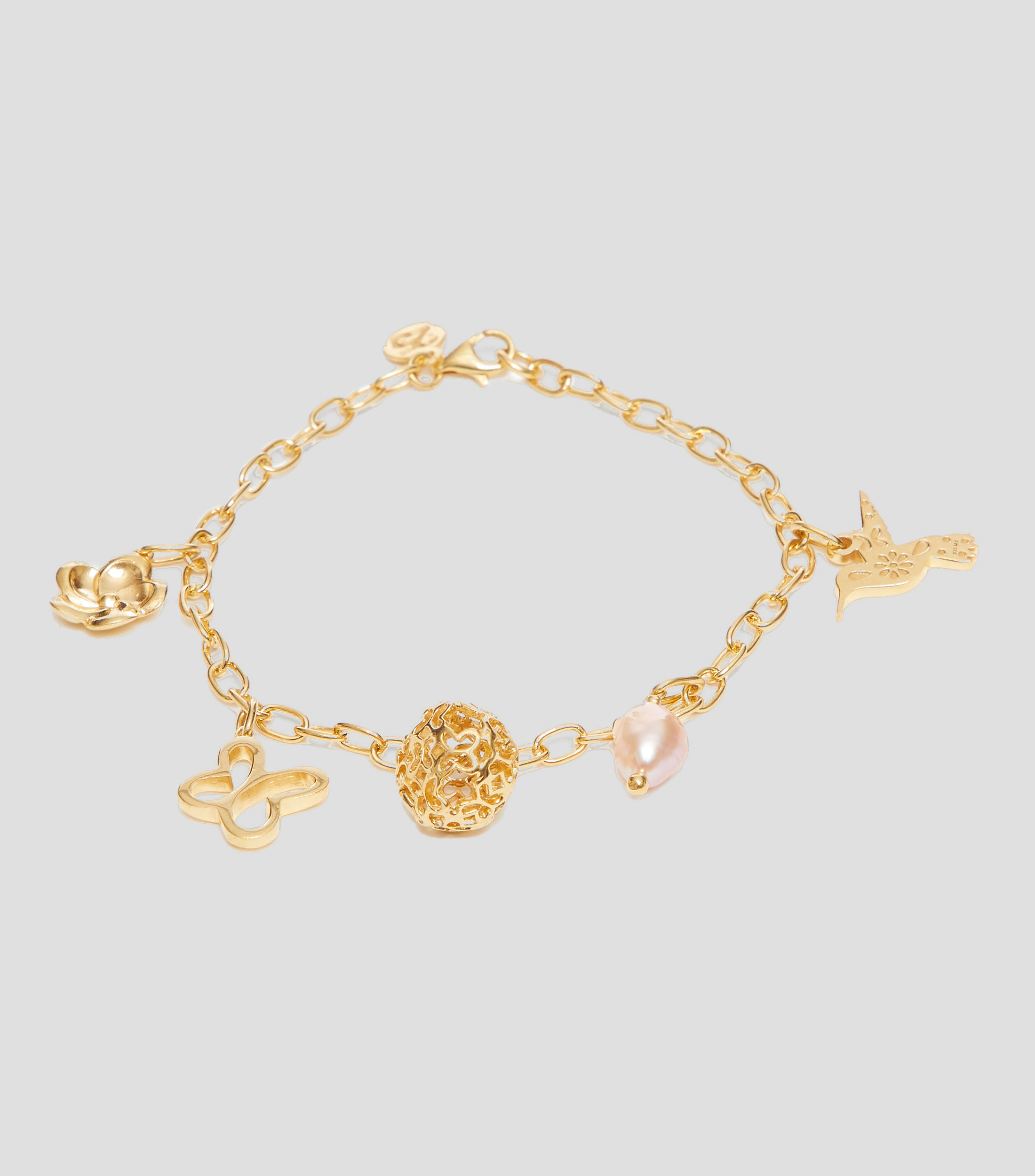Pulsera Charms en plata .925 Mujer