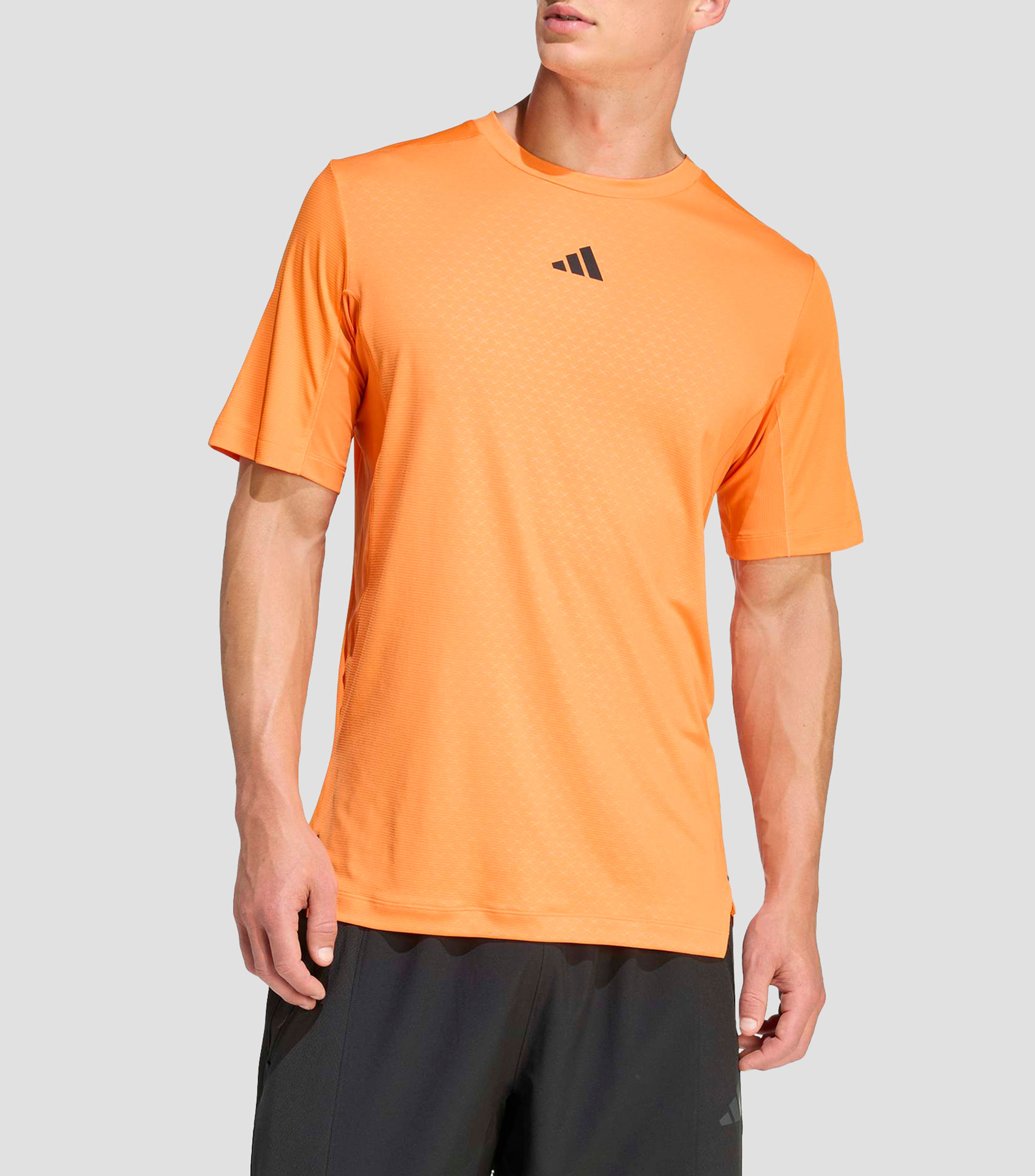 Playera para entrenamiento liso Hombre