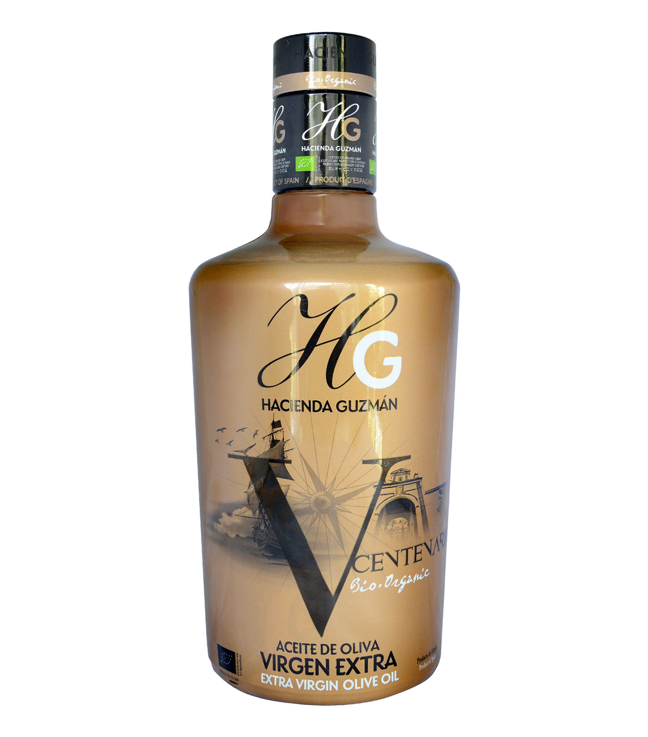 Aceite de oliva extra virgen V Centenario, 500 ml