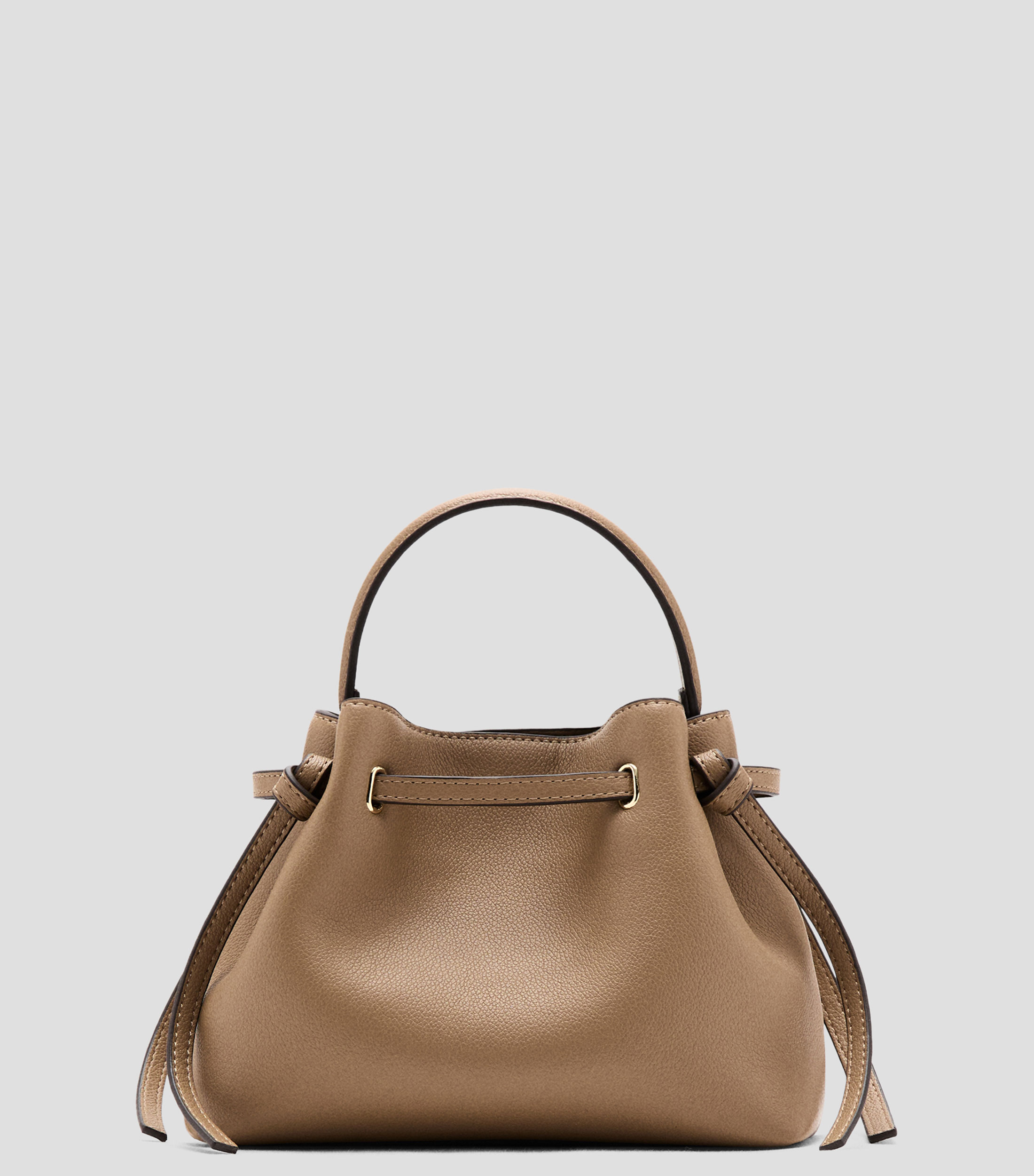 Bolsa bucket lsa con detalle texturizado Mujer