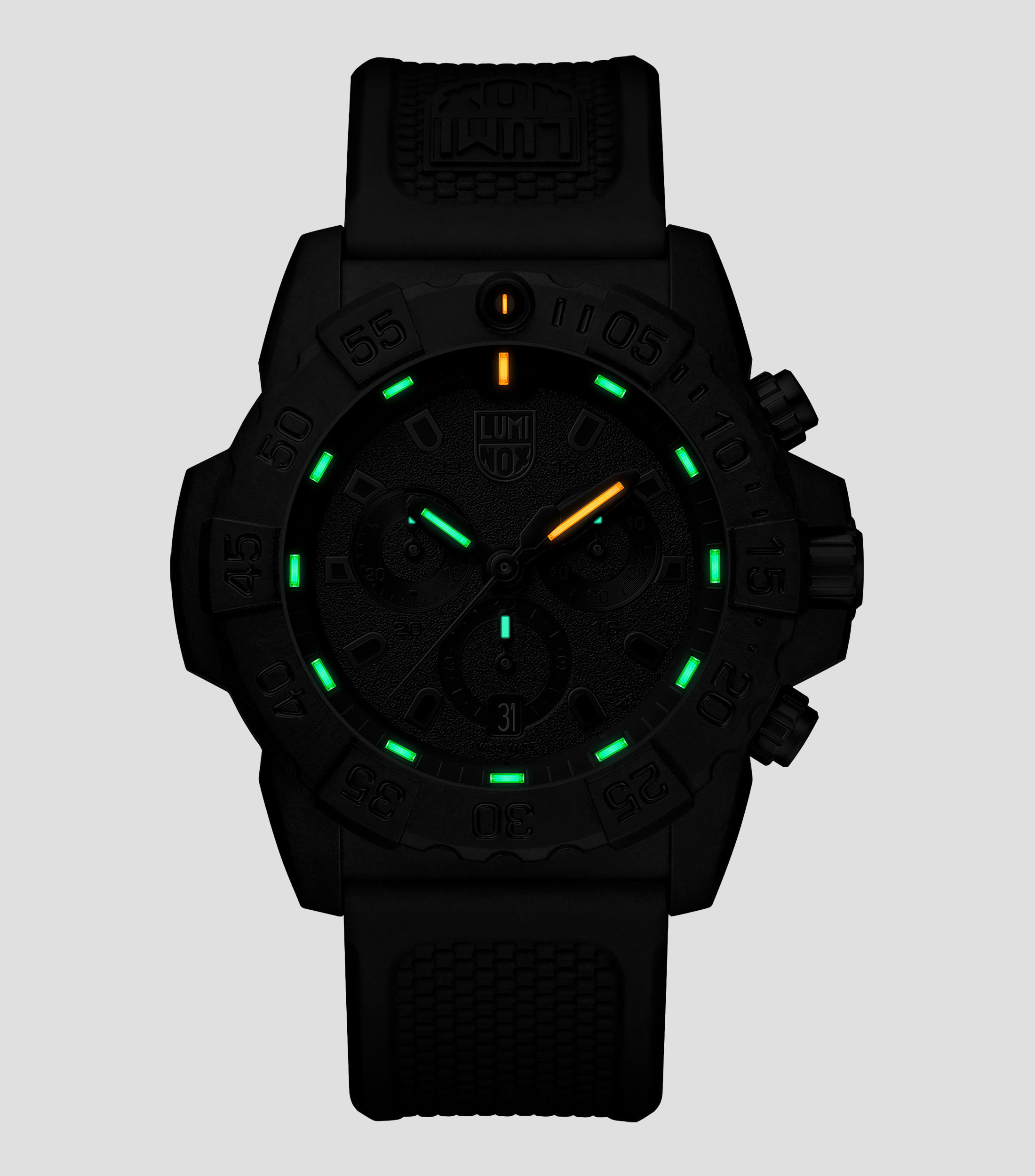 Reloj para Hombre Navy Seal 3500 Series De Vestir Negro Mate