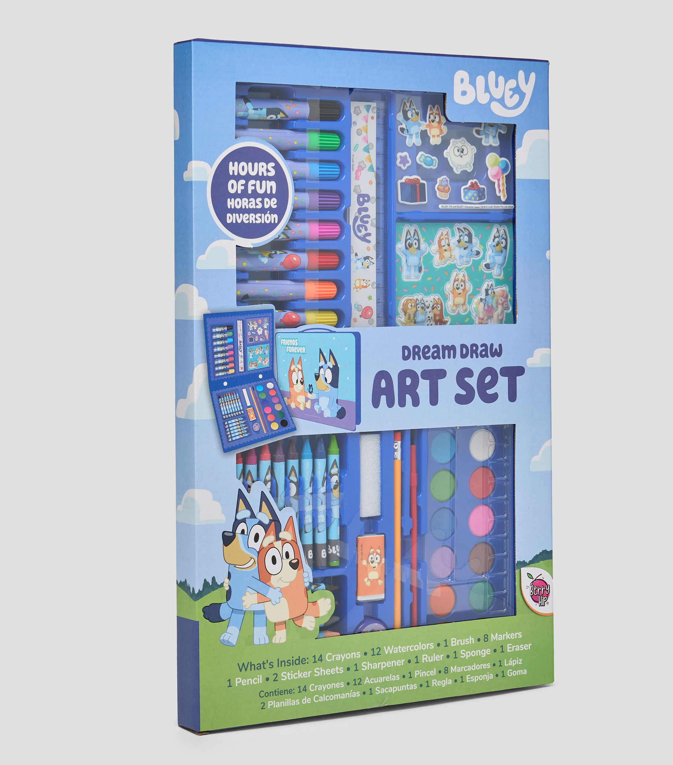 Set Dream Draw Art Bluey