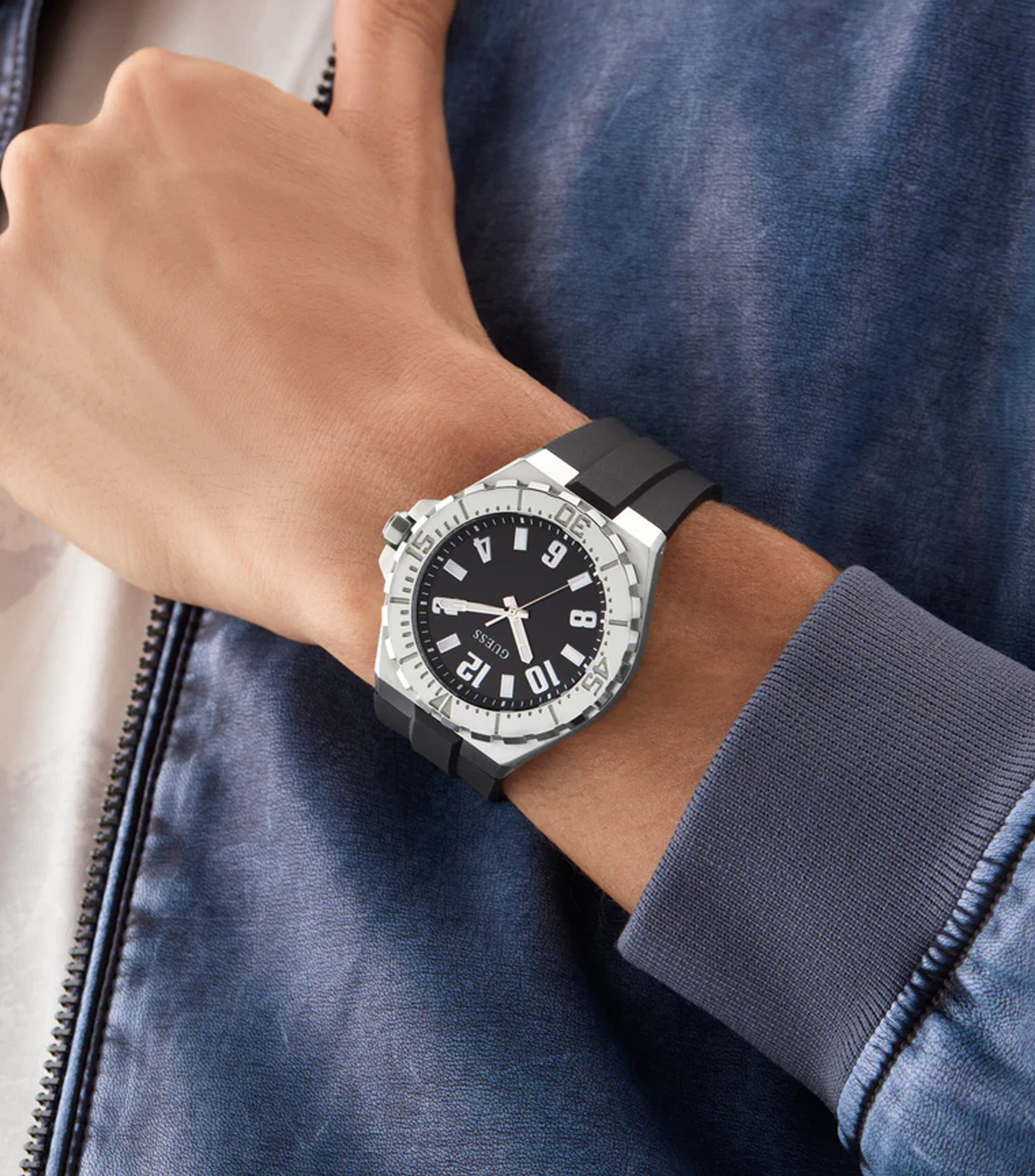 Reloj para hombre Campus Casual Plateado