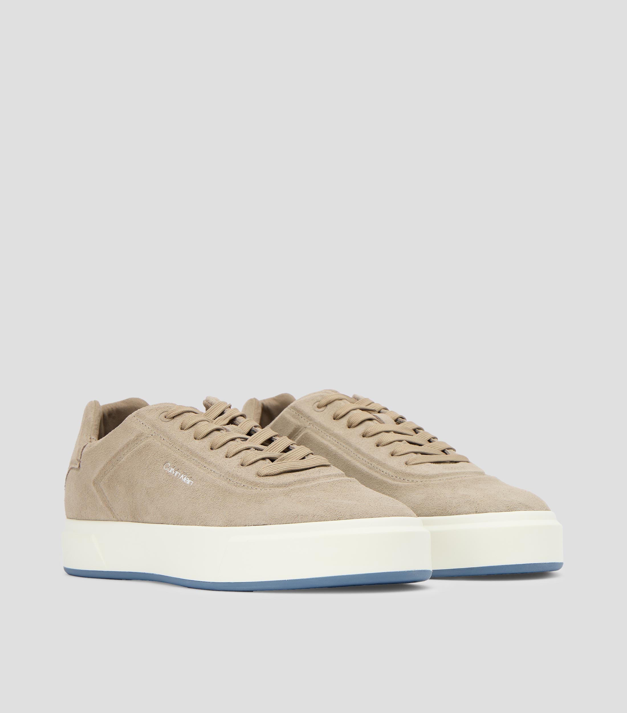 Tenis casuales en cuero Hombre