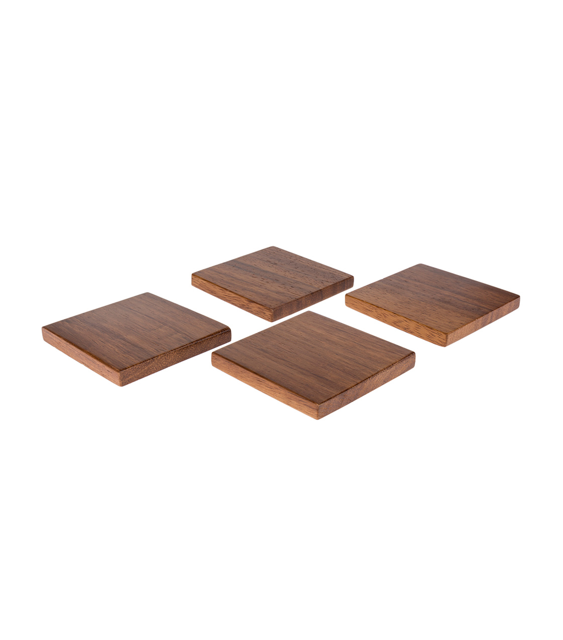 Set 4 Portavasoss Madera De Parota