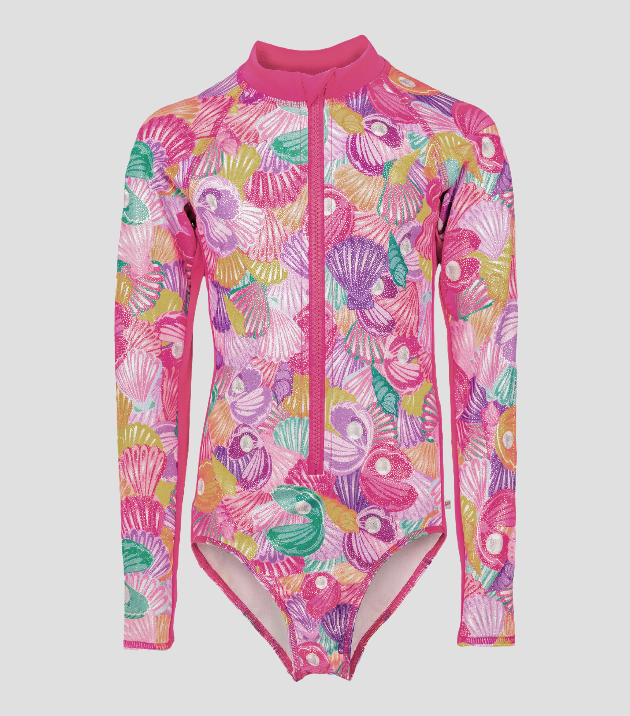 Traje de baño con conchas marinas Niña