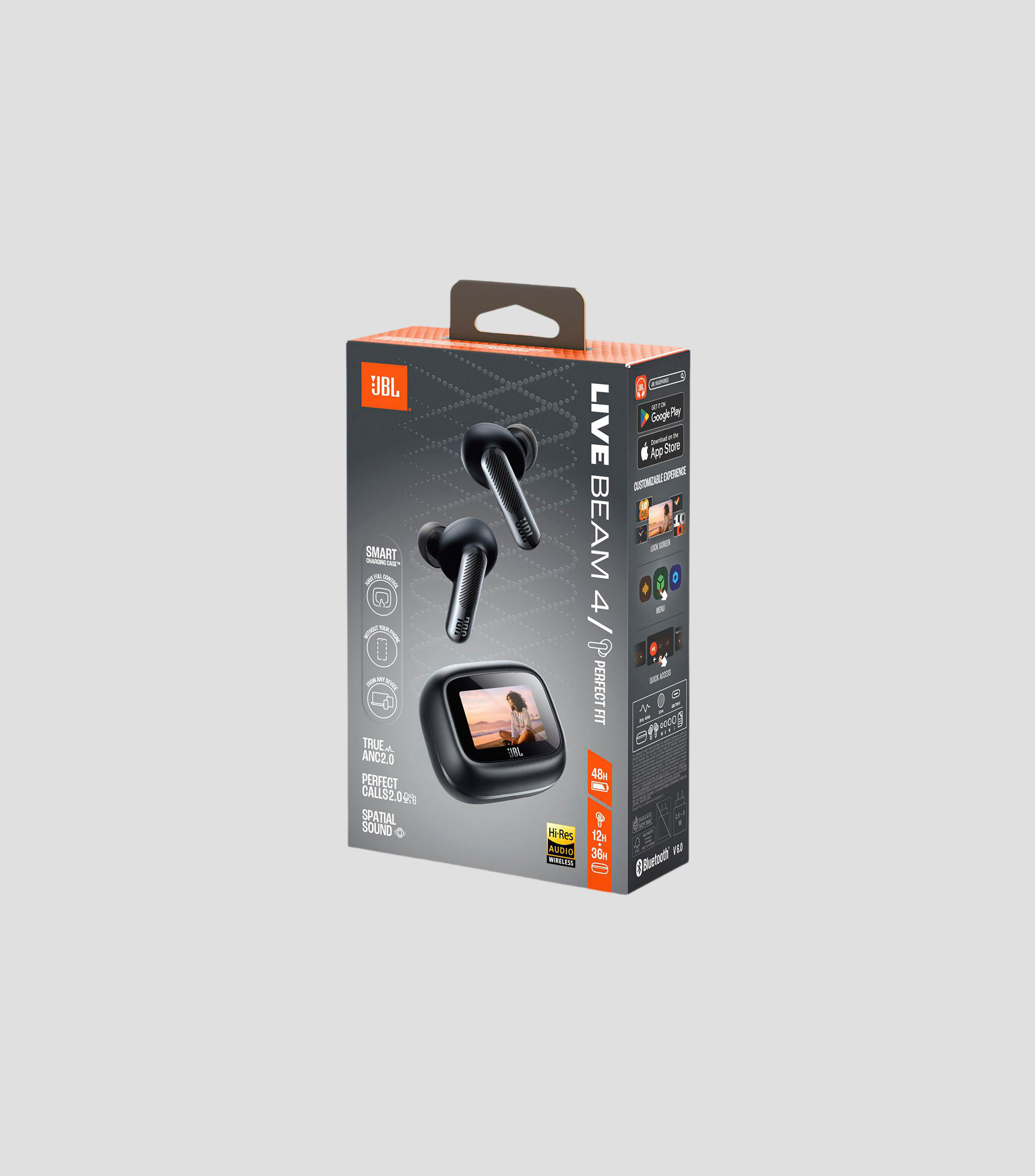 Audífonos Inalámbricos Bluetooth Live Beam 4 Negros