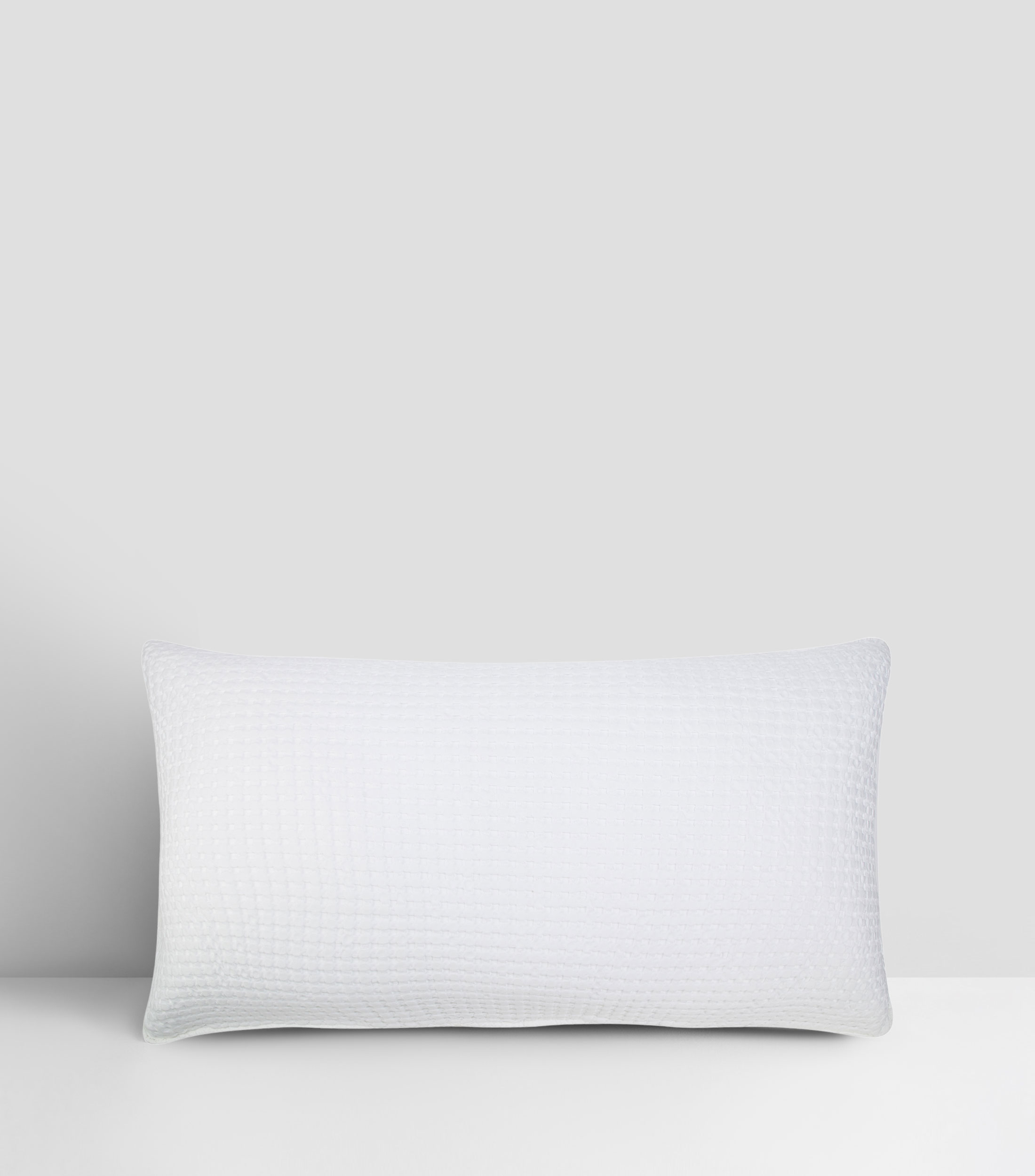 Funda Decorativa King Size Sham Cuadrille Blanca