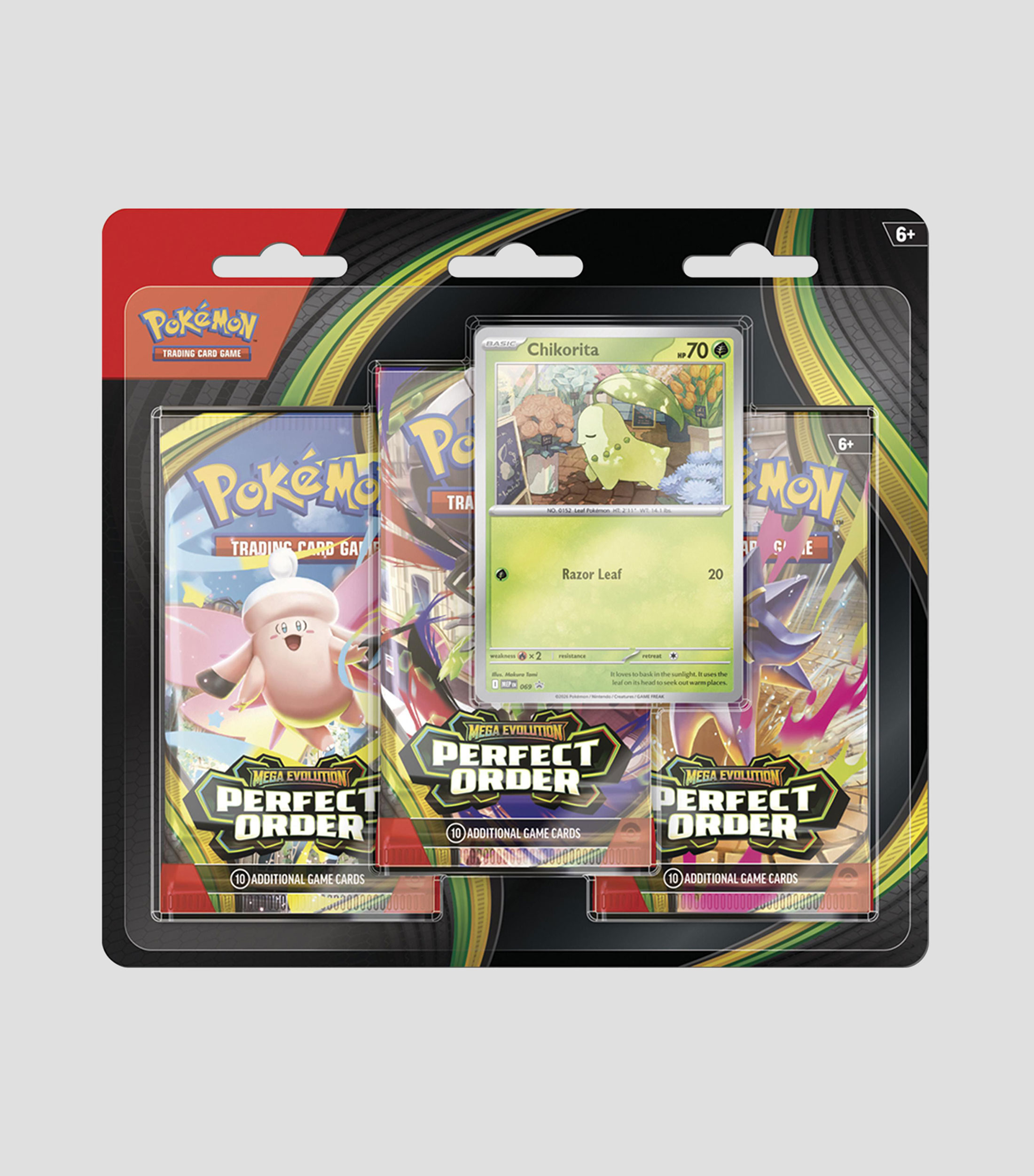 Juego de mesa Pokémon Mega Evolution: Perfect Order