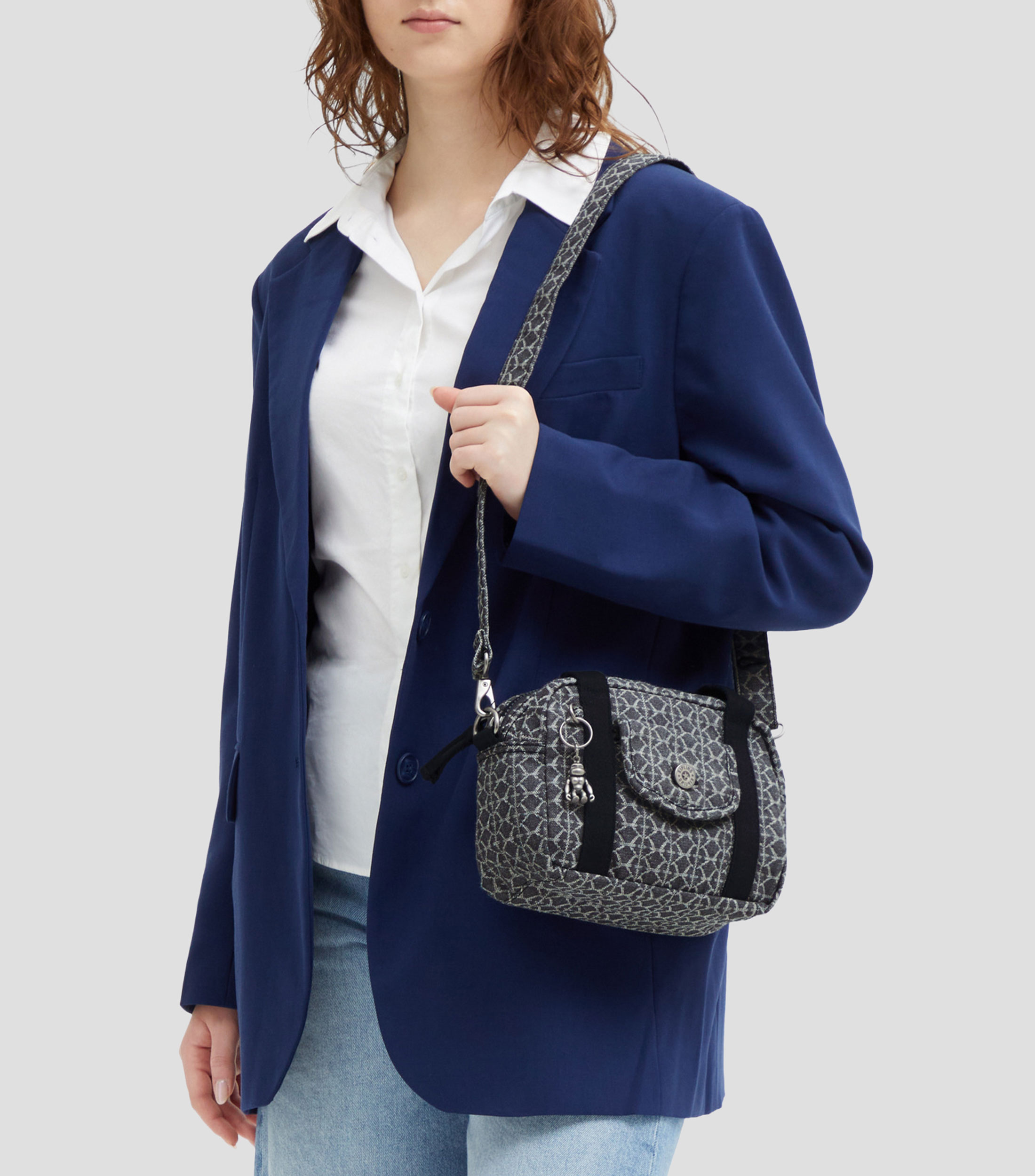 Bolsa shoulder azul Love Kazia Niña