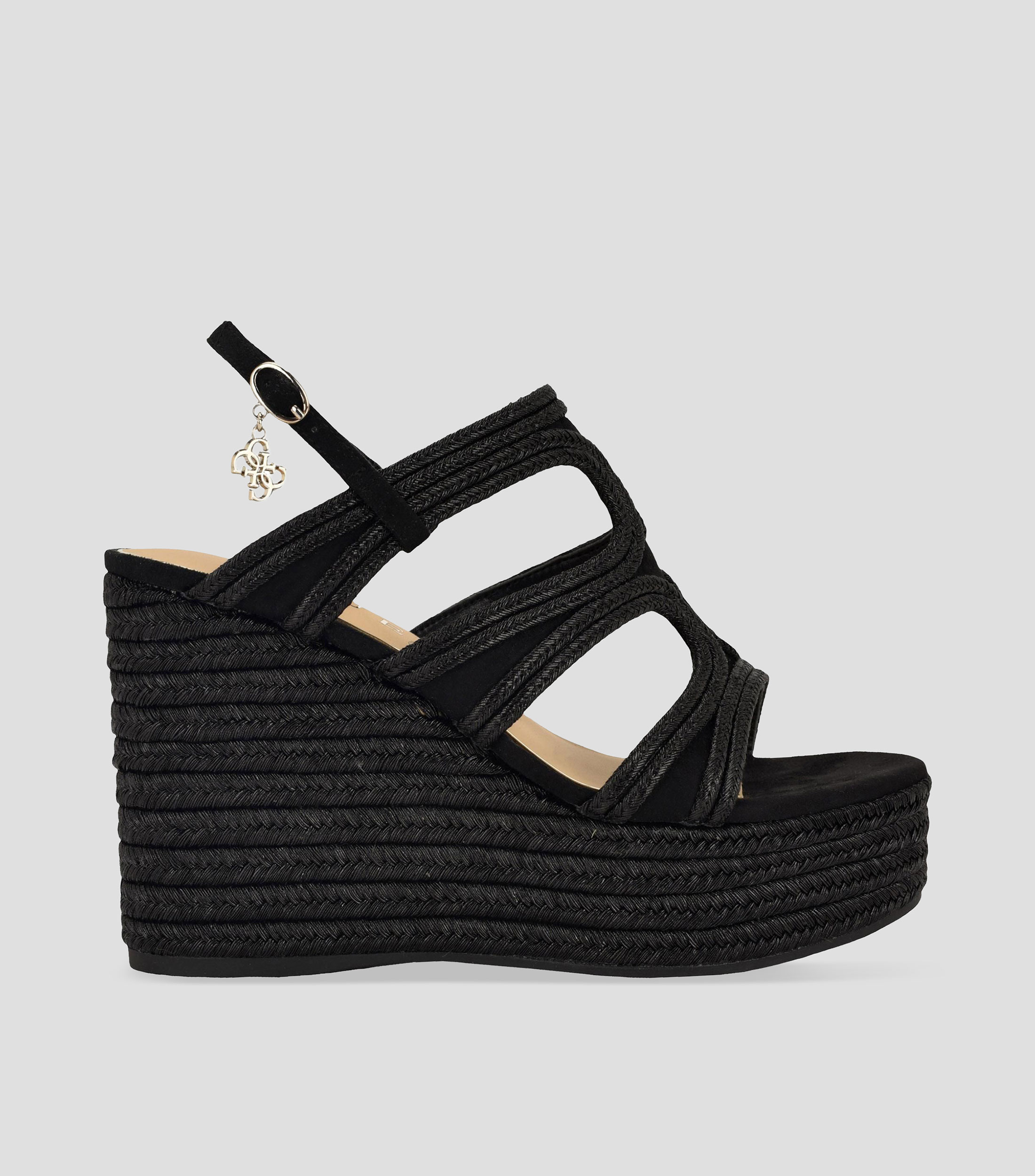 Sandalias tacón alto de cuña Mujer